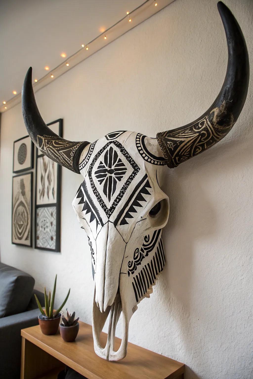 Monochrome compositions provide a chic and contemporary allure.