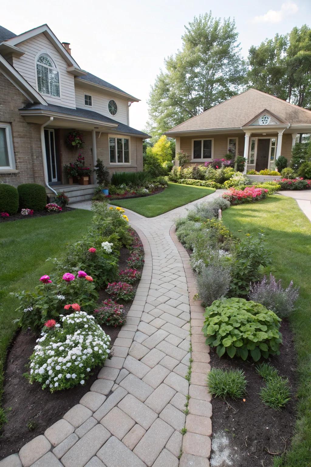 Symmetrical and asymmetrical arrangements contribute unique character