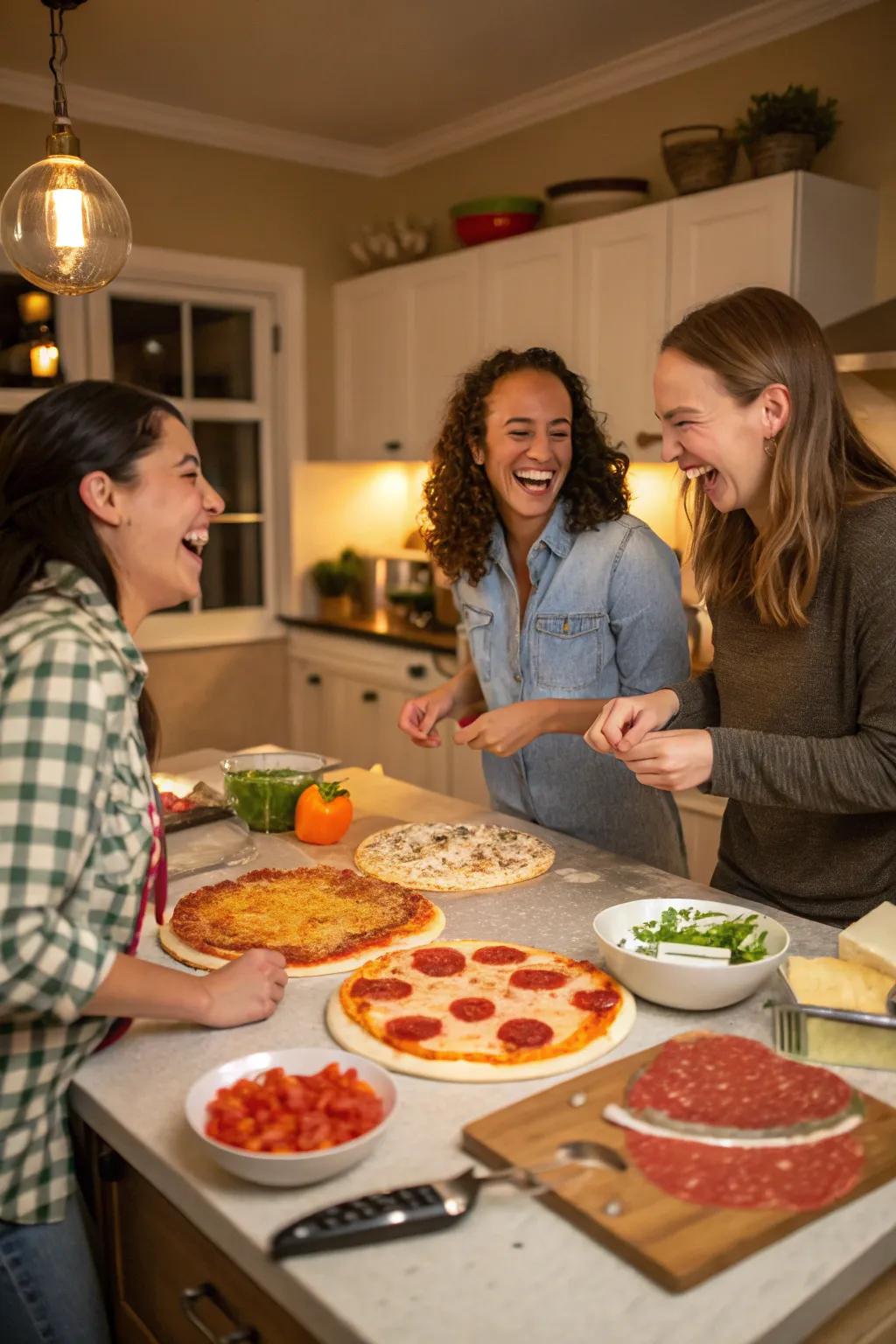 Design your own flatbread masterpiece.