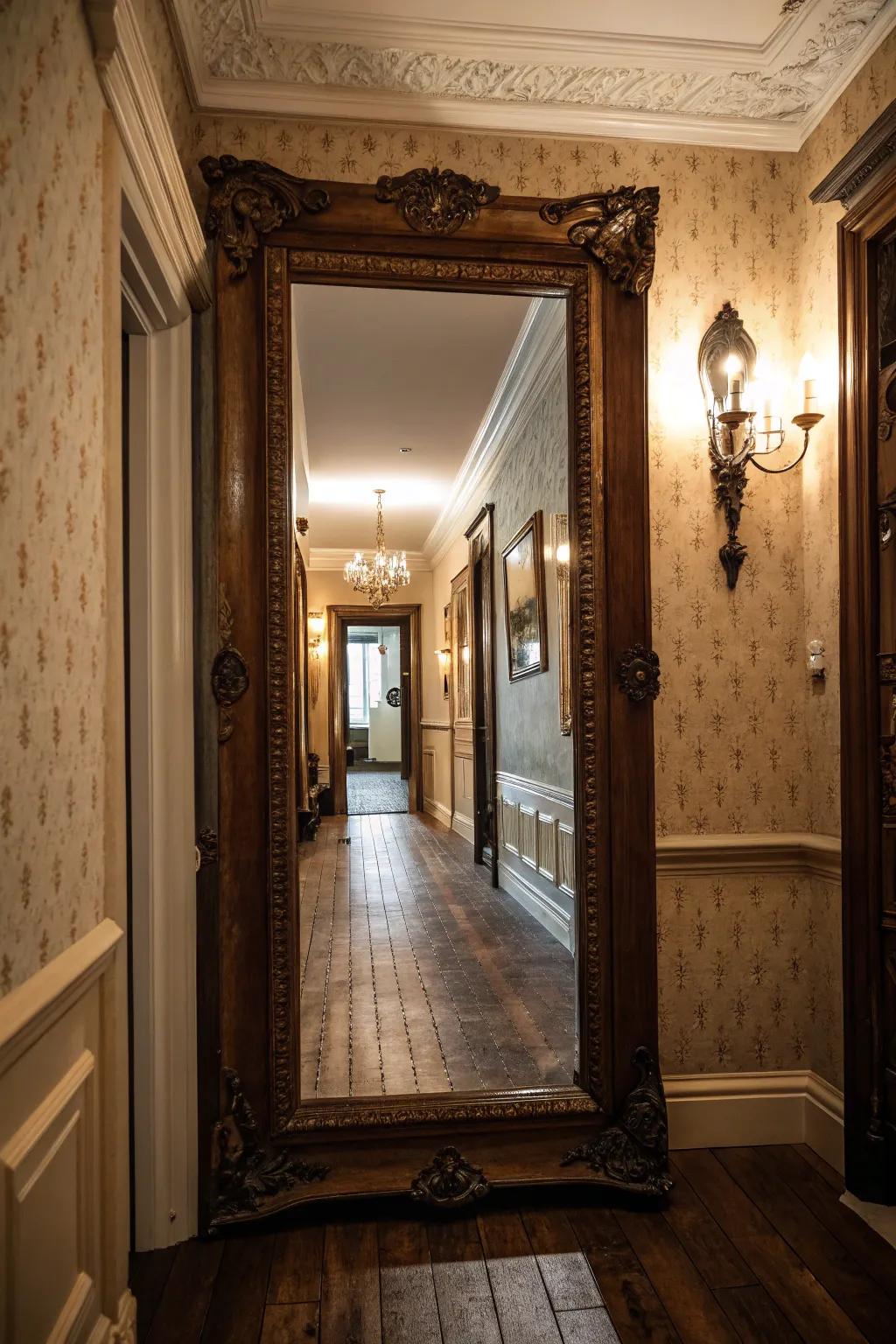 Reflectors amplify space by reflecting light and adding dimension.