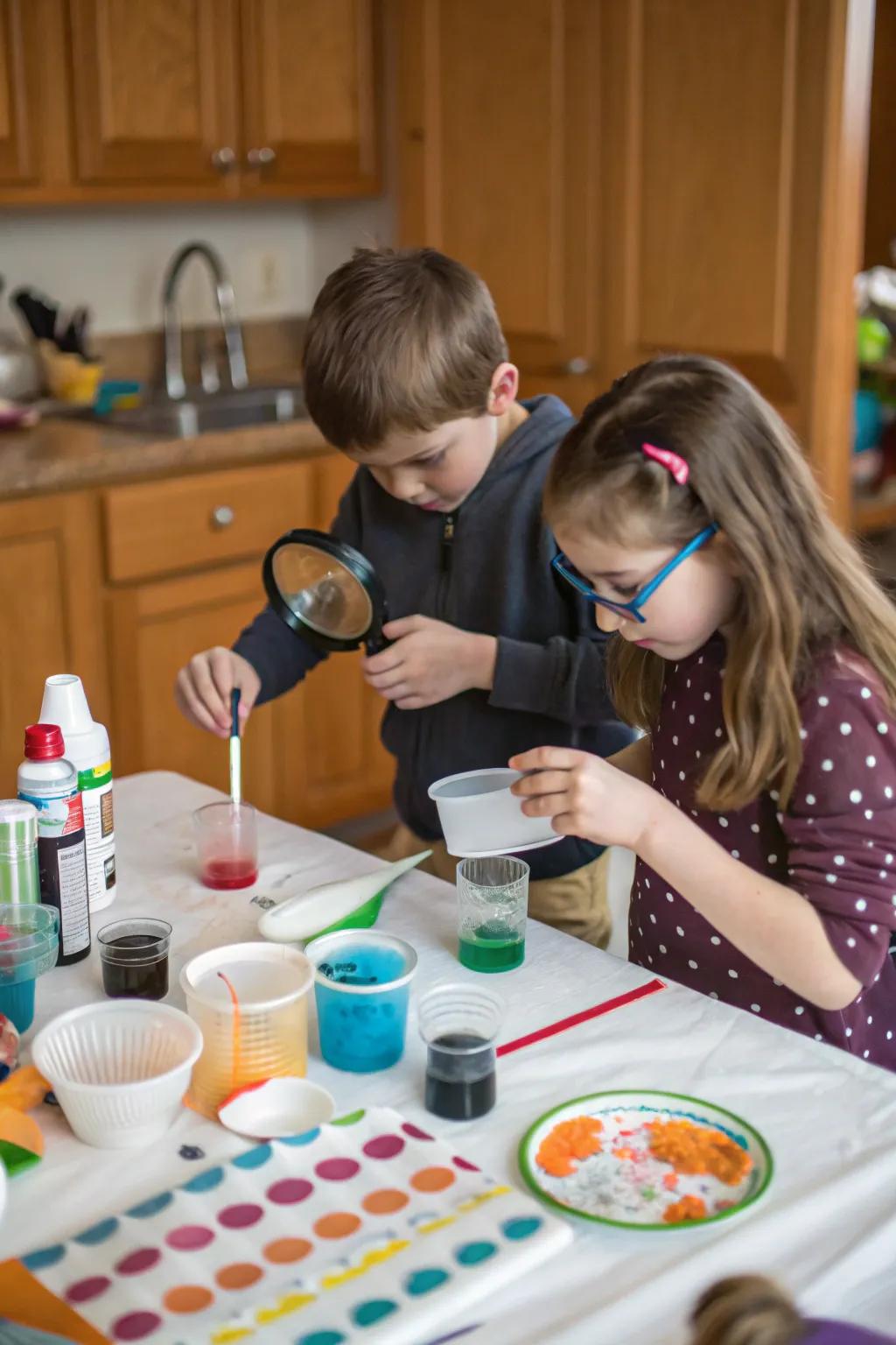 Turning learning into engaging fun with science experiments at home.