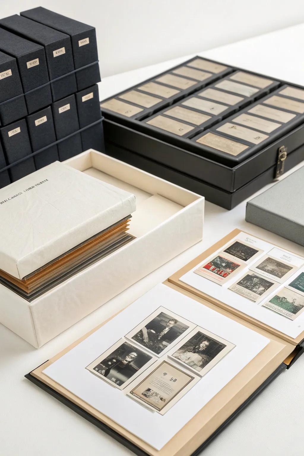 Protect your photos with archival-quality materials.