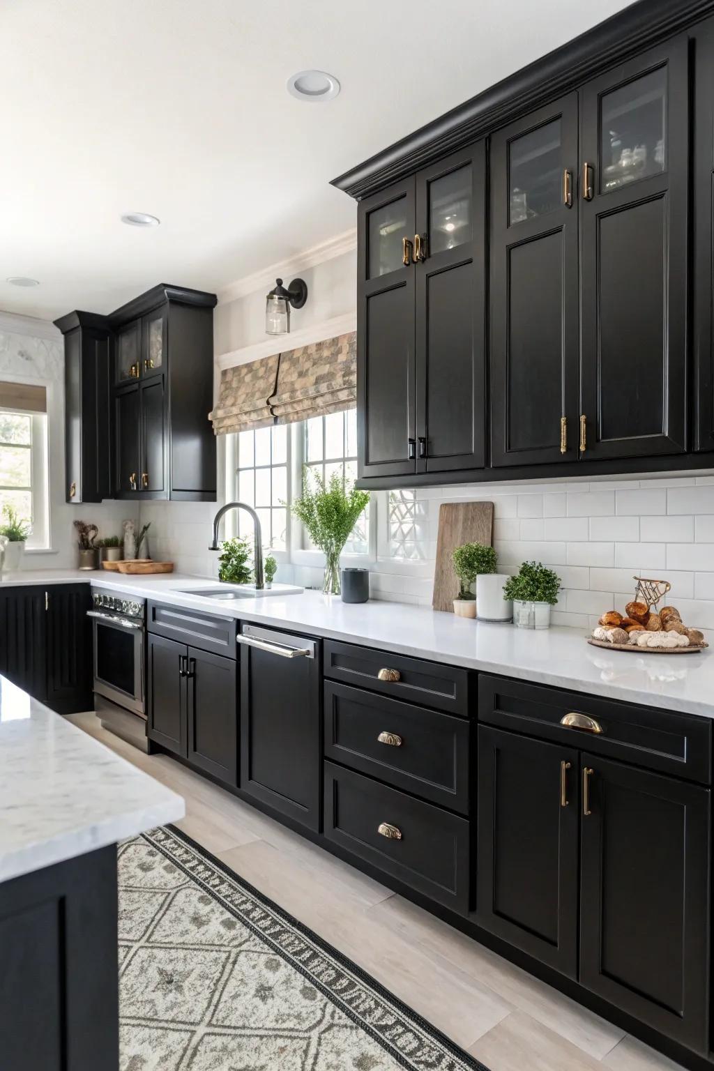Spectacular onyx impressions establish a bold proclamation within the kitchen.