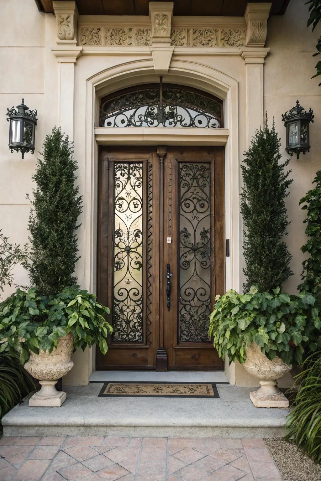 Symmetrical patterns offer a sense of balance and order.
