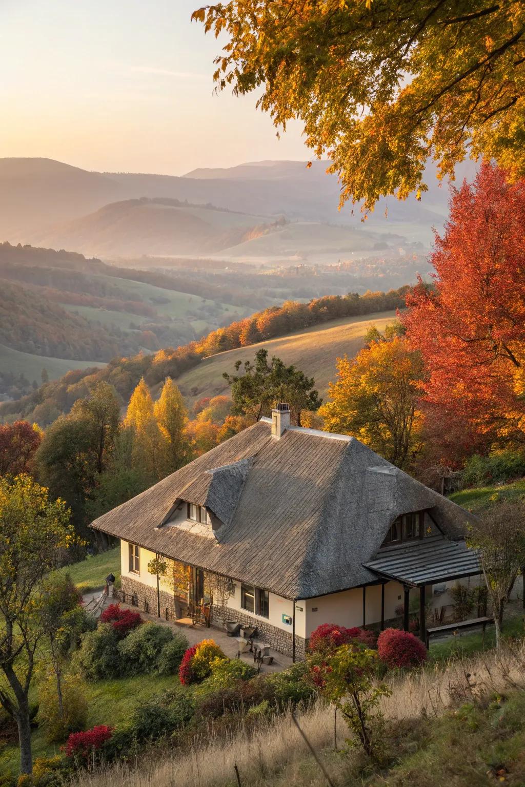 Seamless amalgamation with nature conceives a harmonious dwelling.