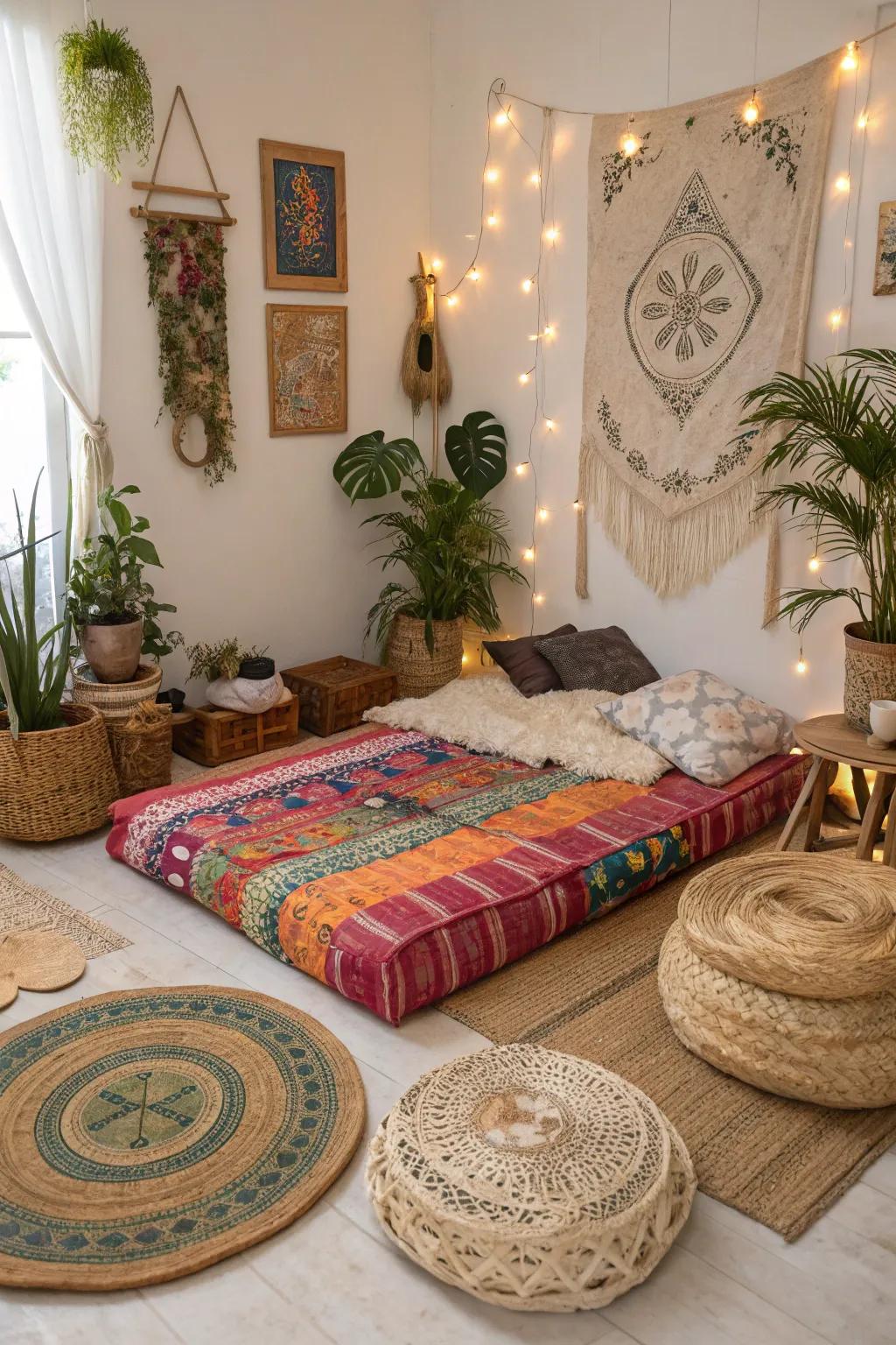 Bohemian components imbue your space with vibrancy and individuality.