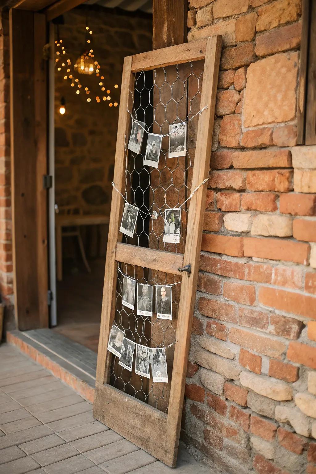 Transfigure reminiscence into artistry with this heritage photo presentation concept.