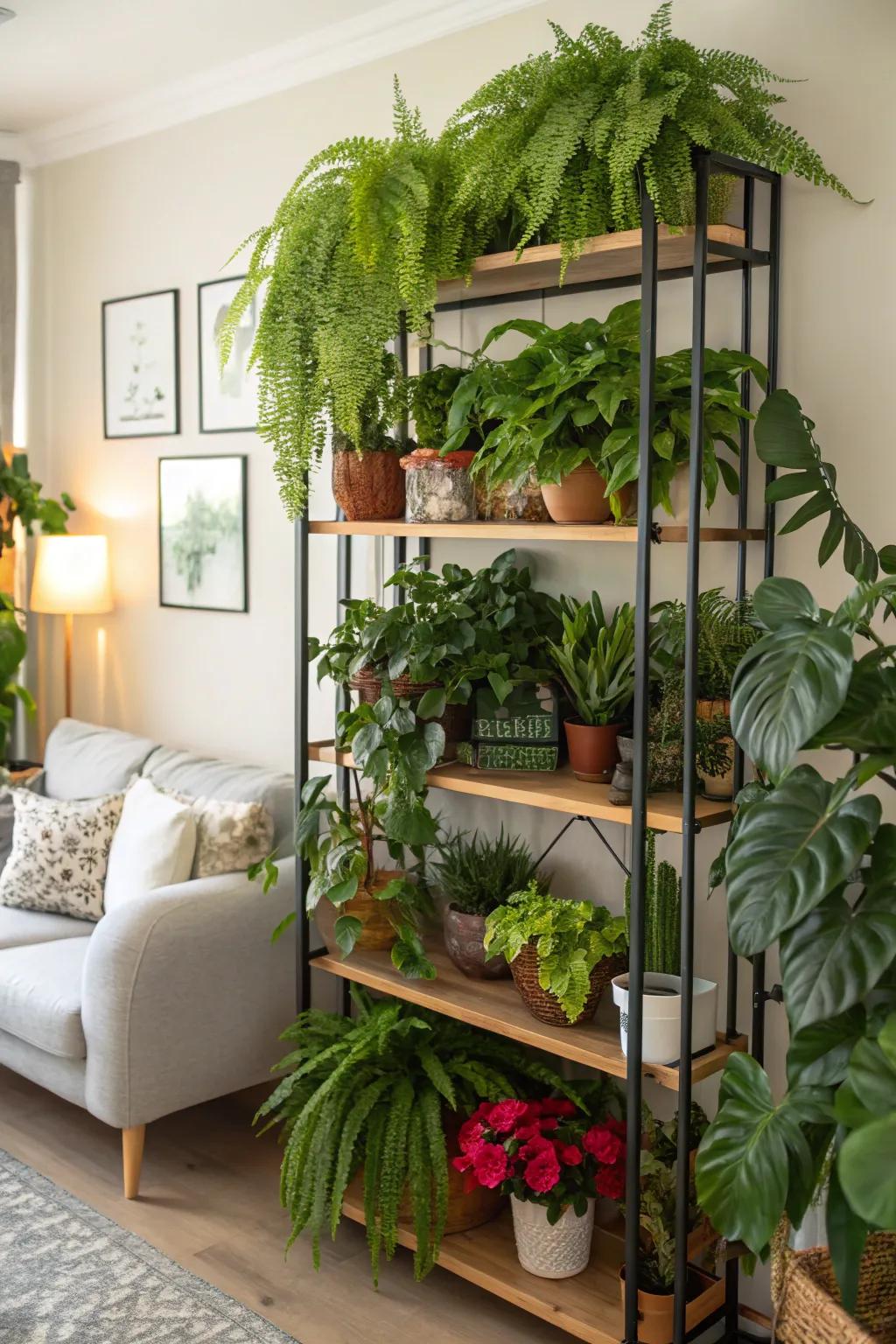 An indoor botanical vibe that brings nature inside your living space.