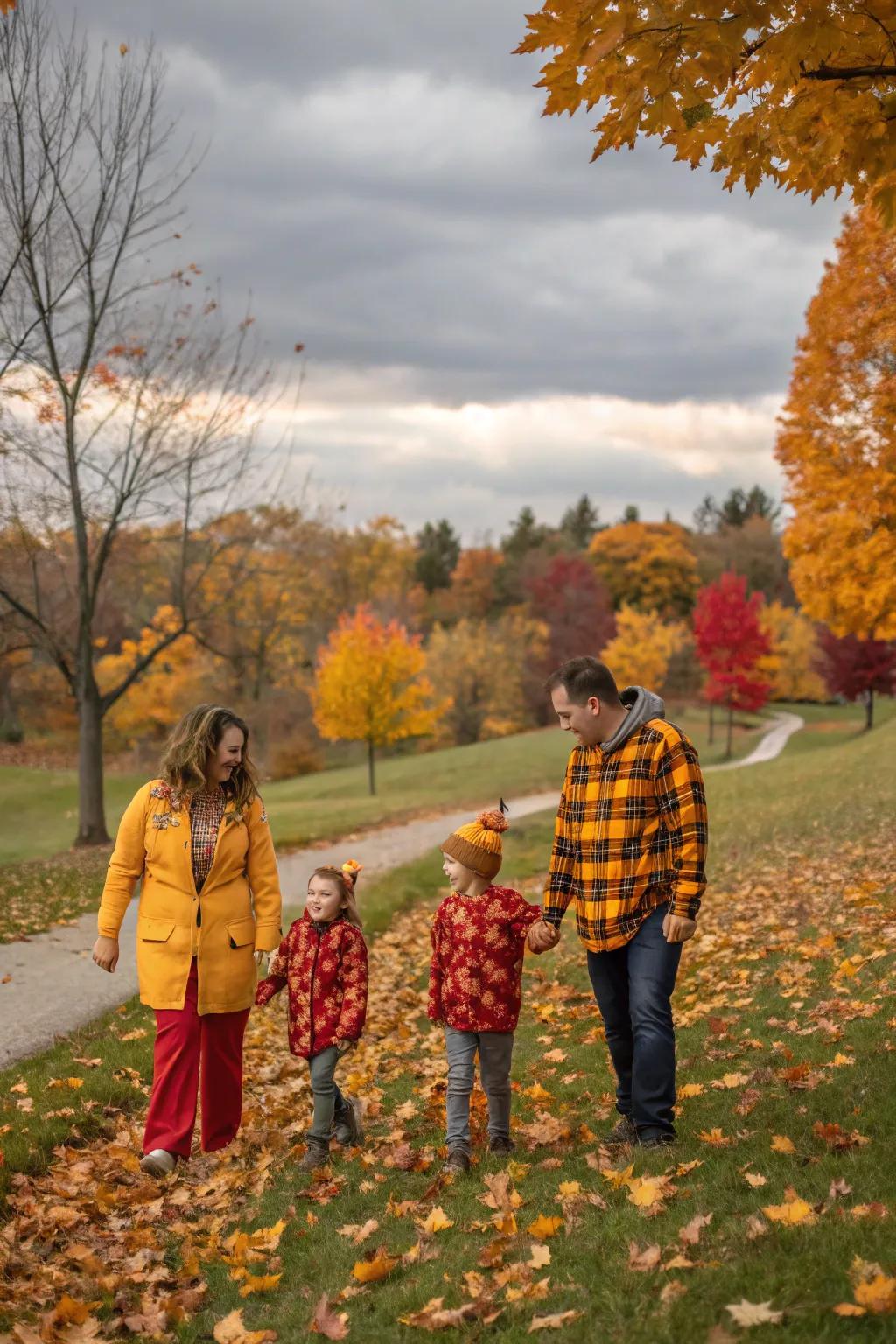 Capture the essence of the season through themed garments and natural components.