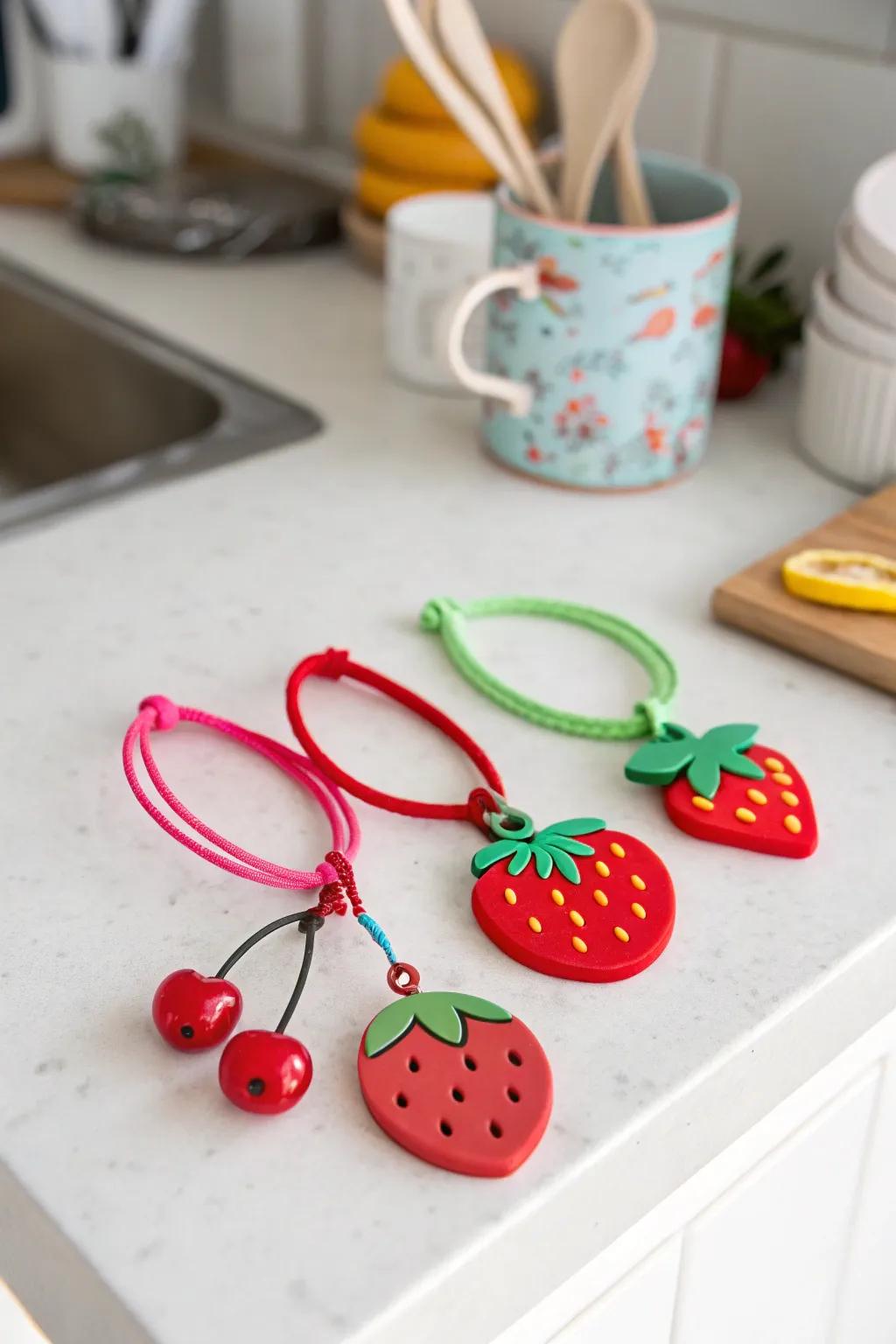 Fruity decorations for a splash of color within your abode.