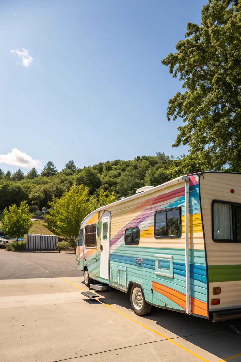 Vinyl sheathing accommodates an array of vibrant and versatile designs.