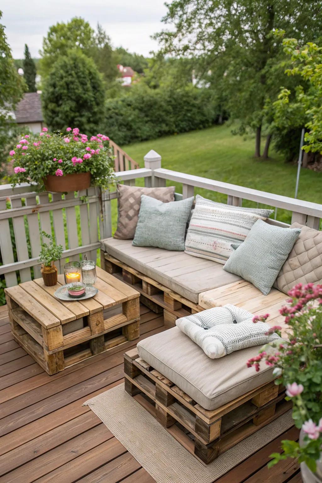 Seating that is both affordable and stylish enhances comfort.