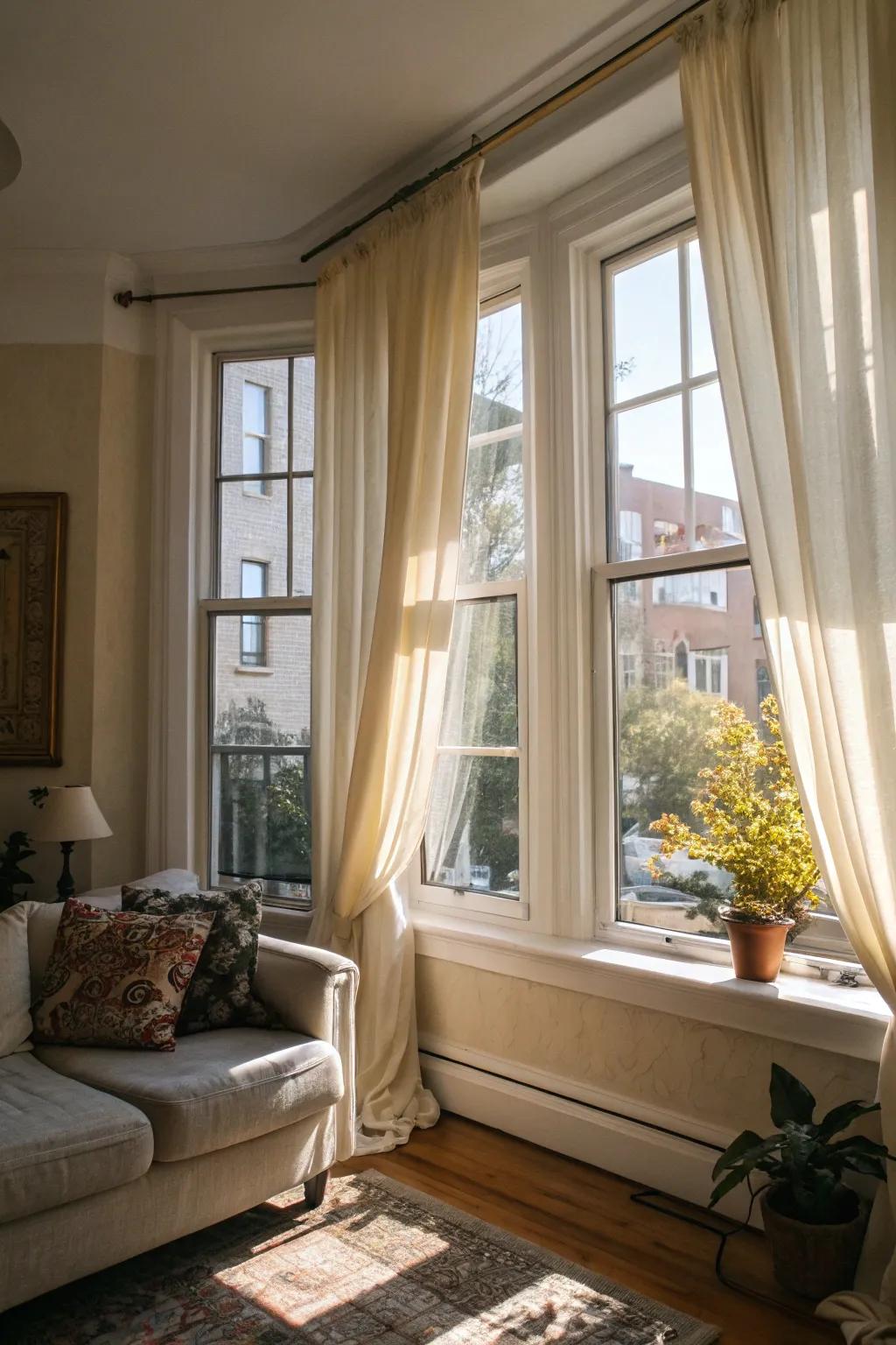Sunlight improves the warmth and openness of any space.