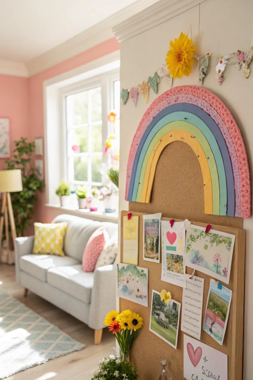 A spectrum of hues bestows optimism and renewal upon your aesthetic arrangement.