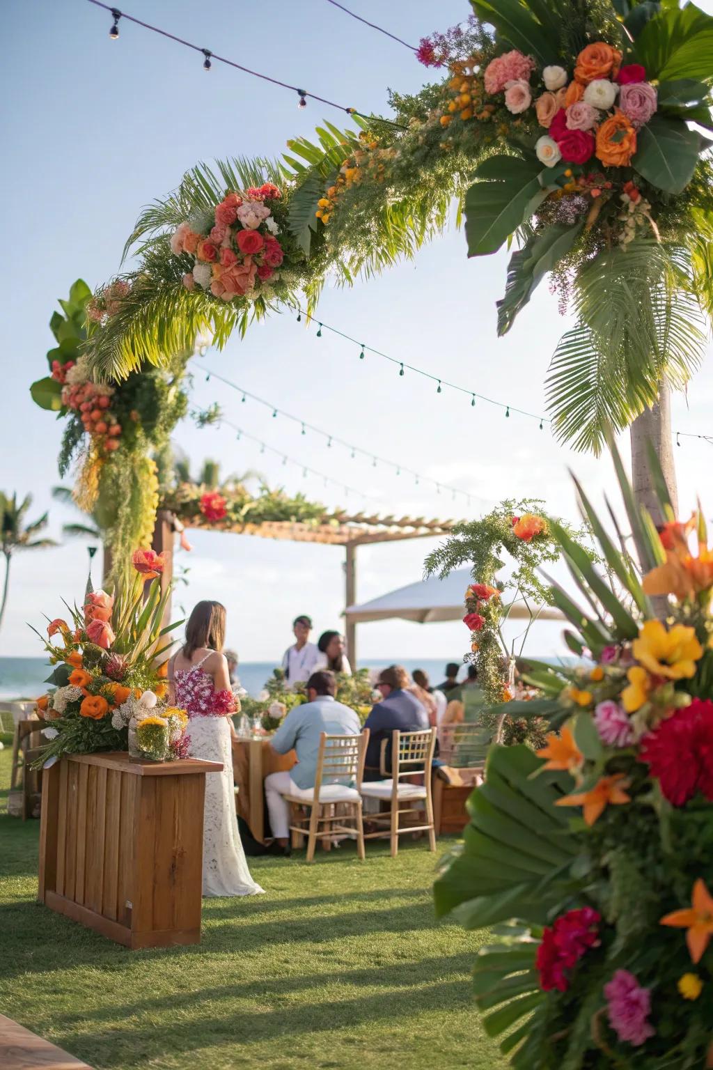 Make a botanical wonderland for your visitors to appreciate.