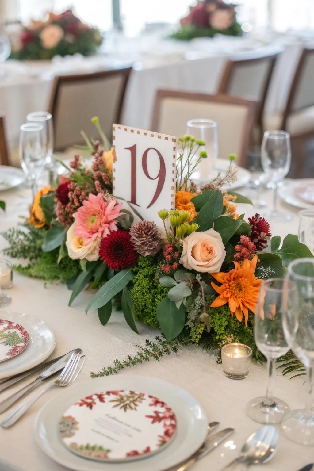 Bloom integrated digits deliver a seamless and innate table aesthetic.