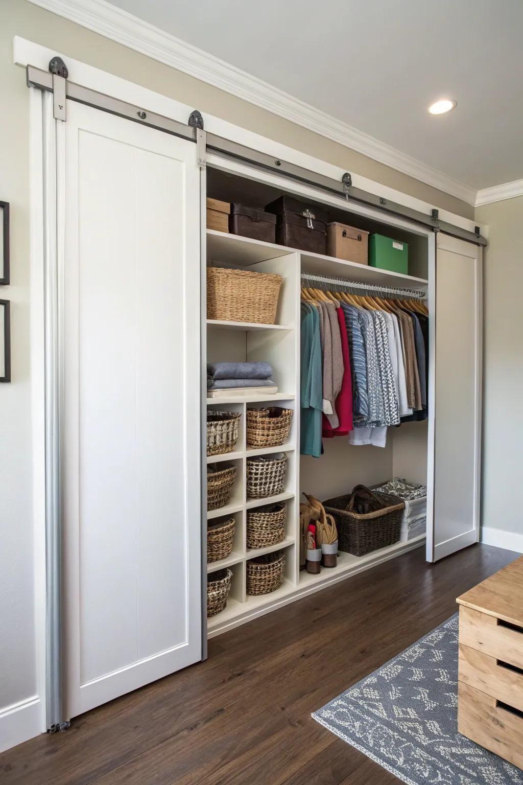 Lateral entrances: refinement that conserves area.