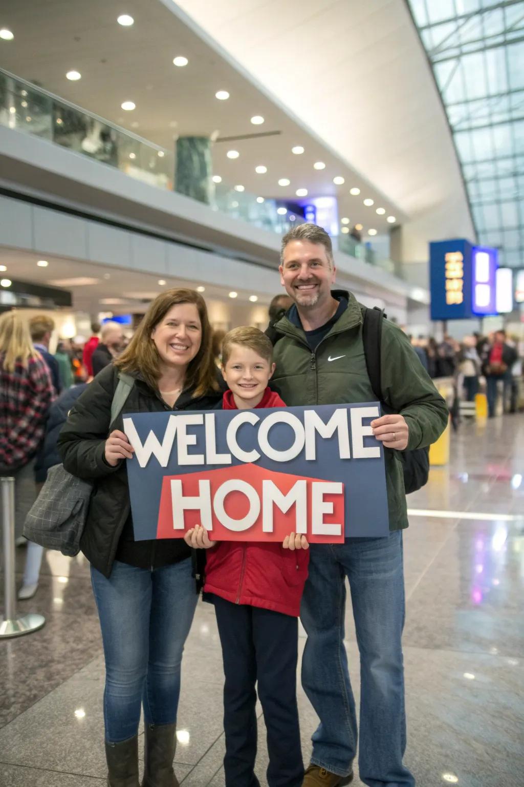 Family involvement enhances the warmth of the welcome.
