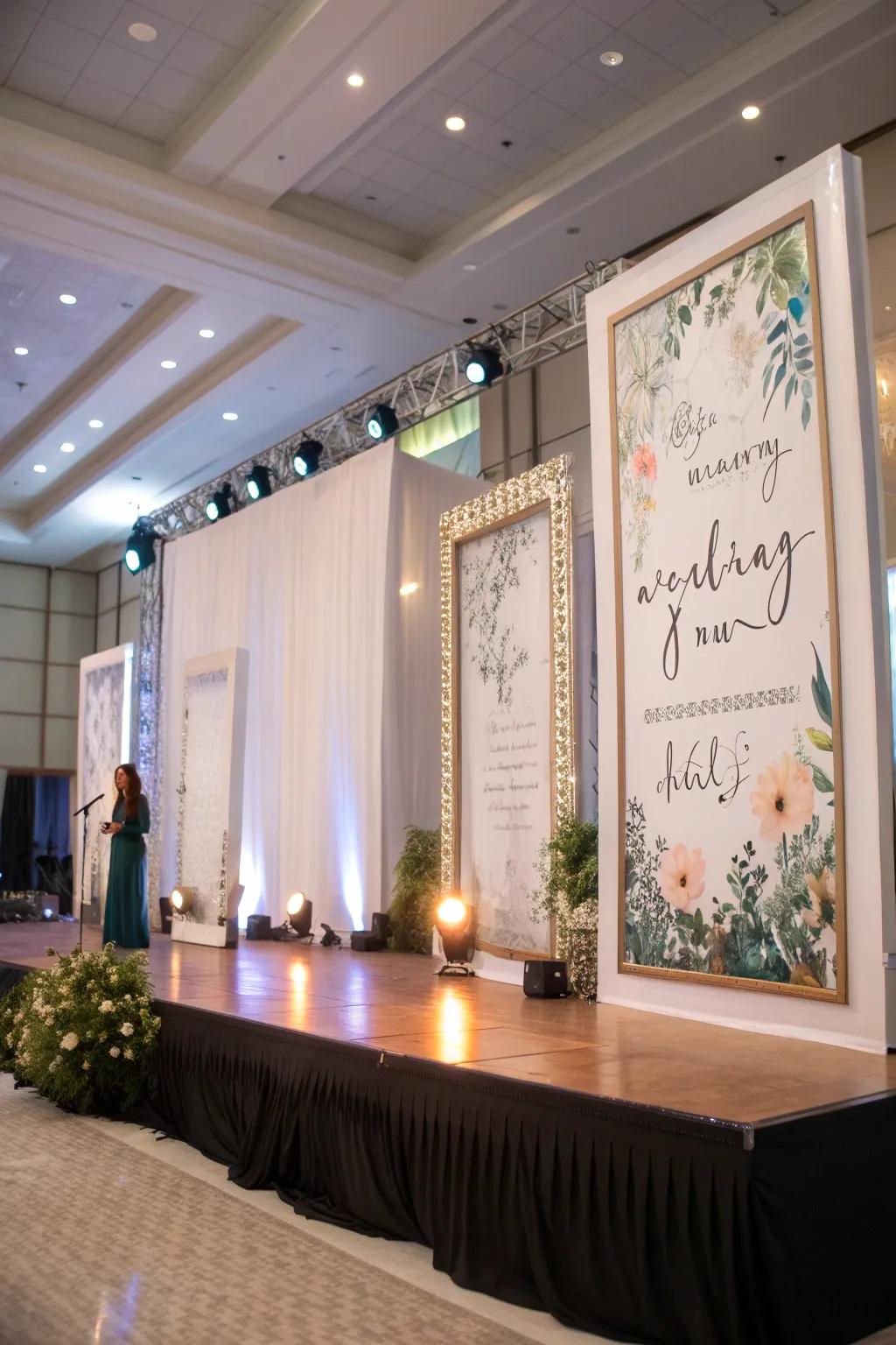 Citations can serve as influential and inspirational components on stage.