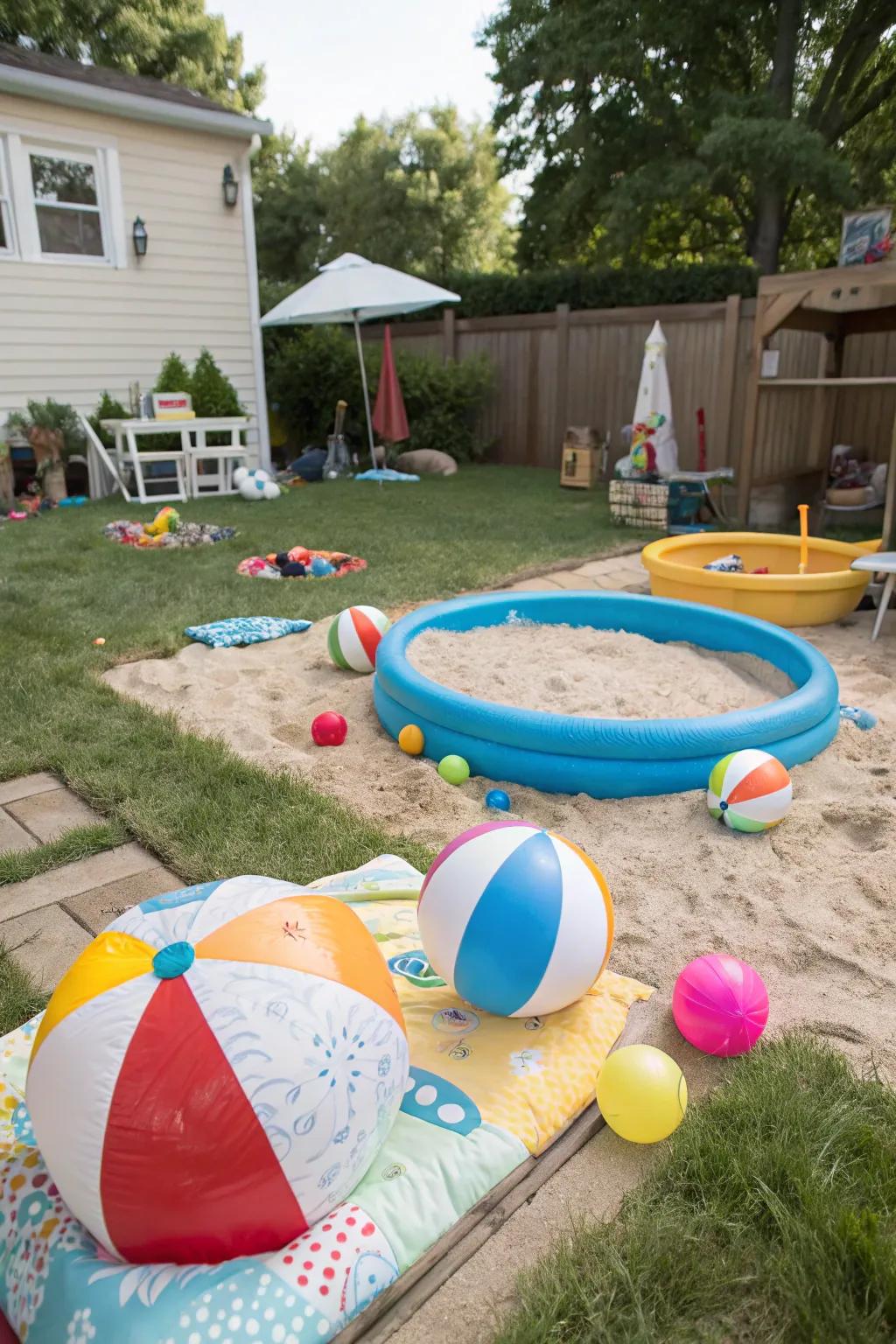 A residence-based coastal festivity enlivening the summer vibes.