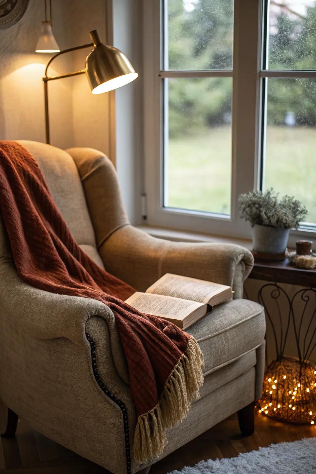 A cozy nook perfect for unwinding.