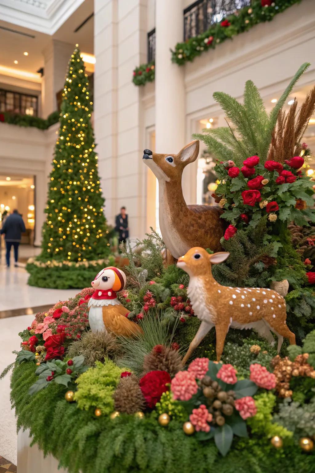 Whimsy with woodland creatures.
