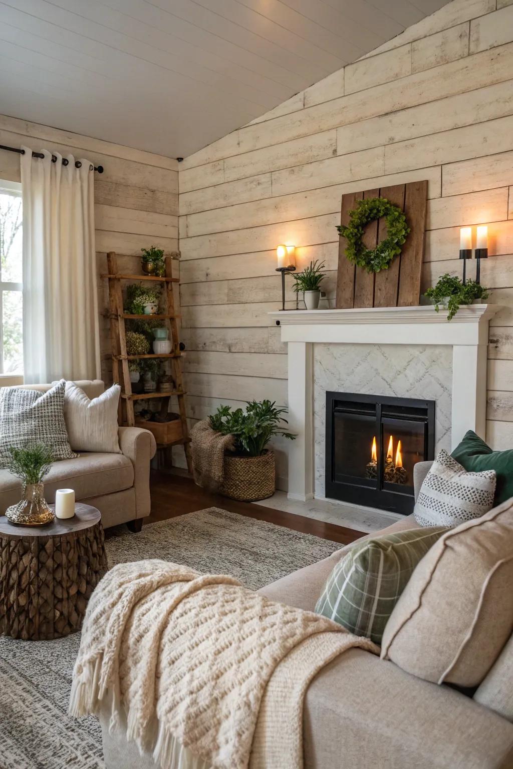 Textured walls add dimension and intrigue to any space.
