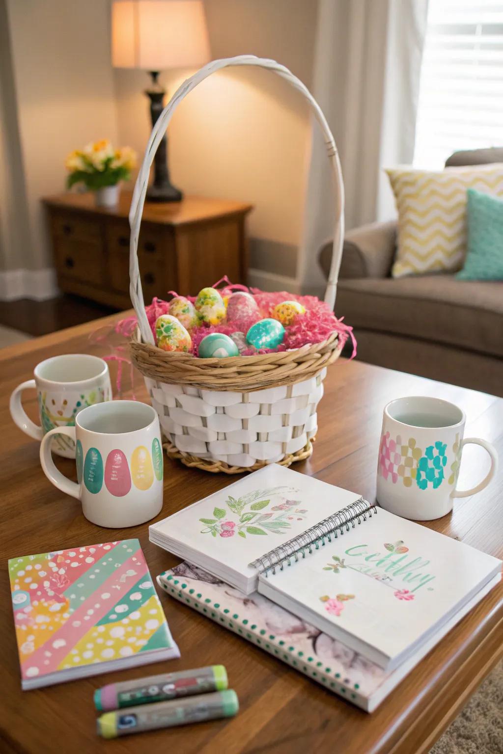 Bespoke treasures make for a thoughtful Easter basket.