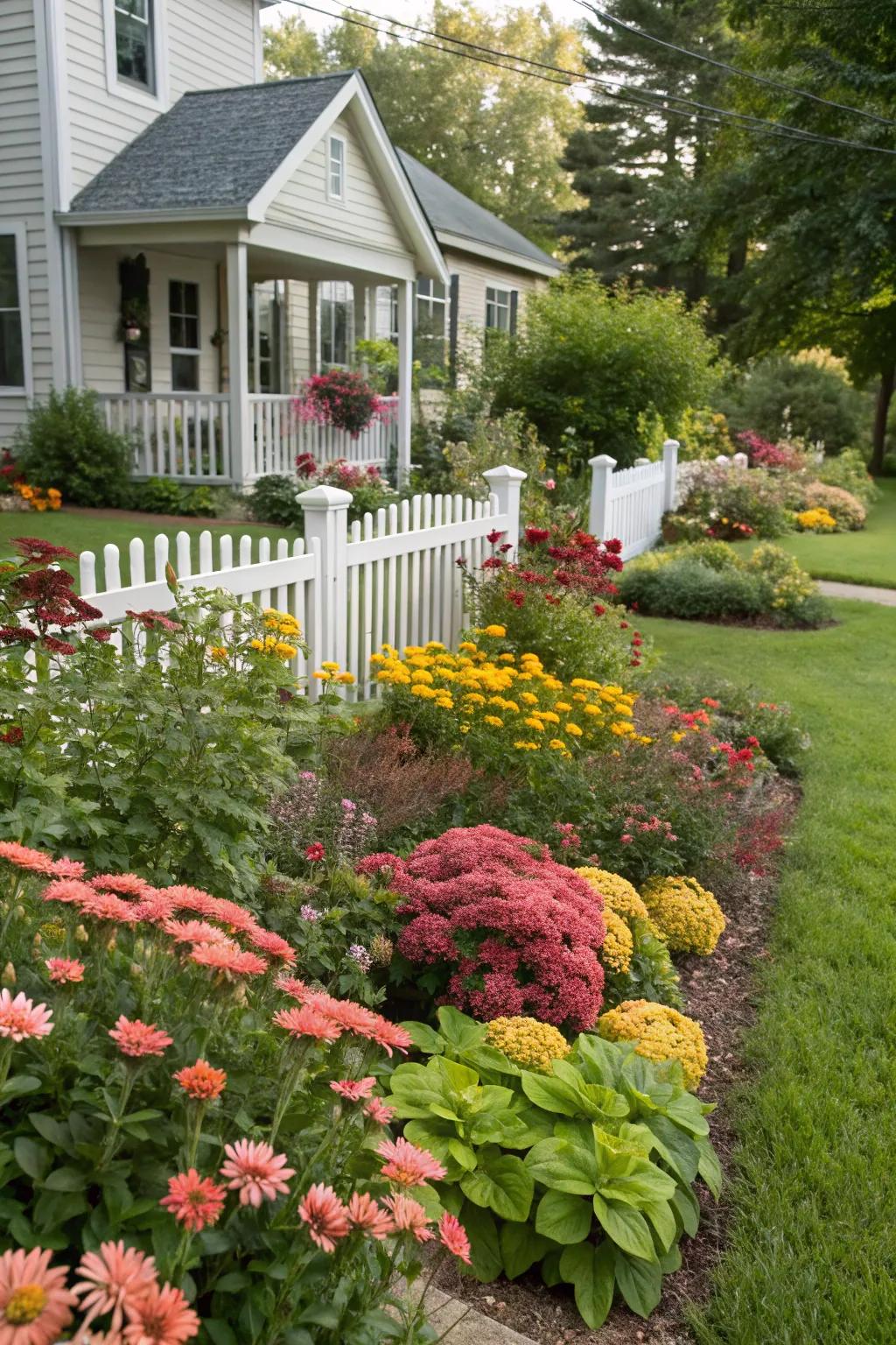 Plants providing seasonal interest all year round