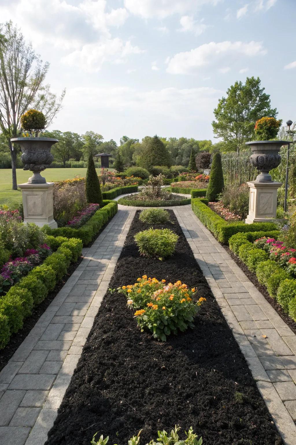 Achieve beauty with balanced garden designs.
