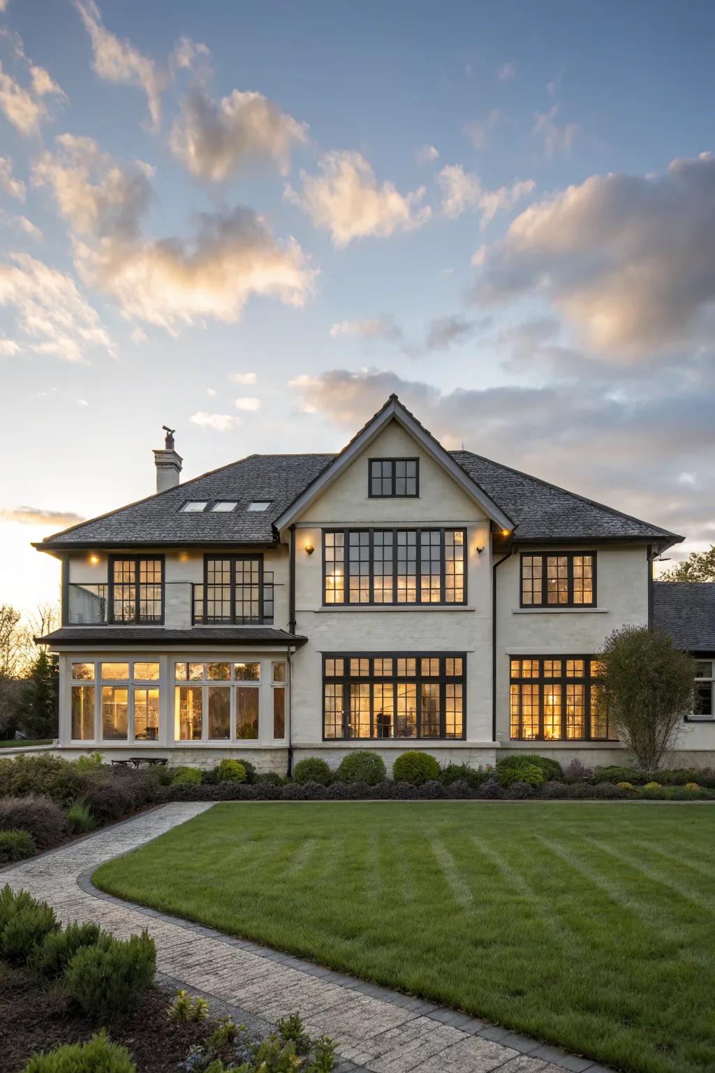 Symmetry and equilibrium crafting a harmonious facade