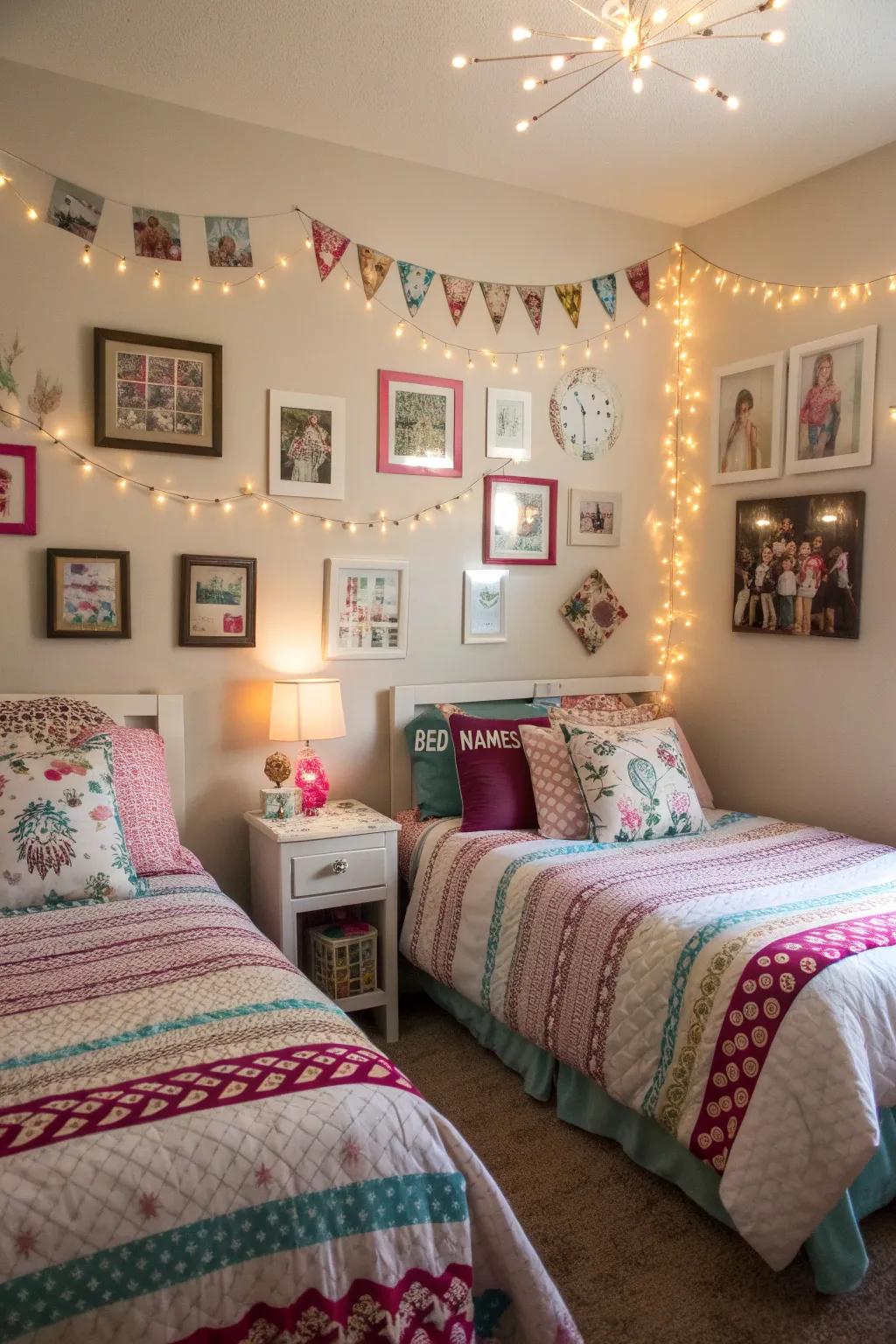 Individualized aspects impart uniqueness and charm to shared spaces.