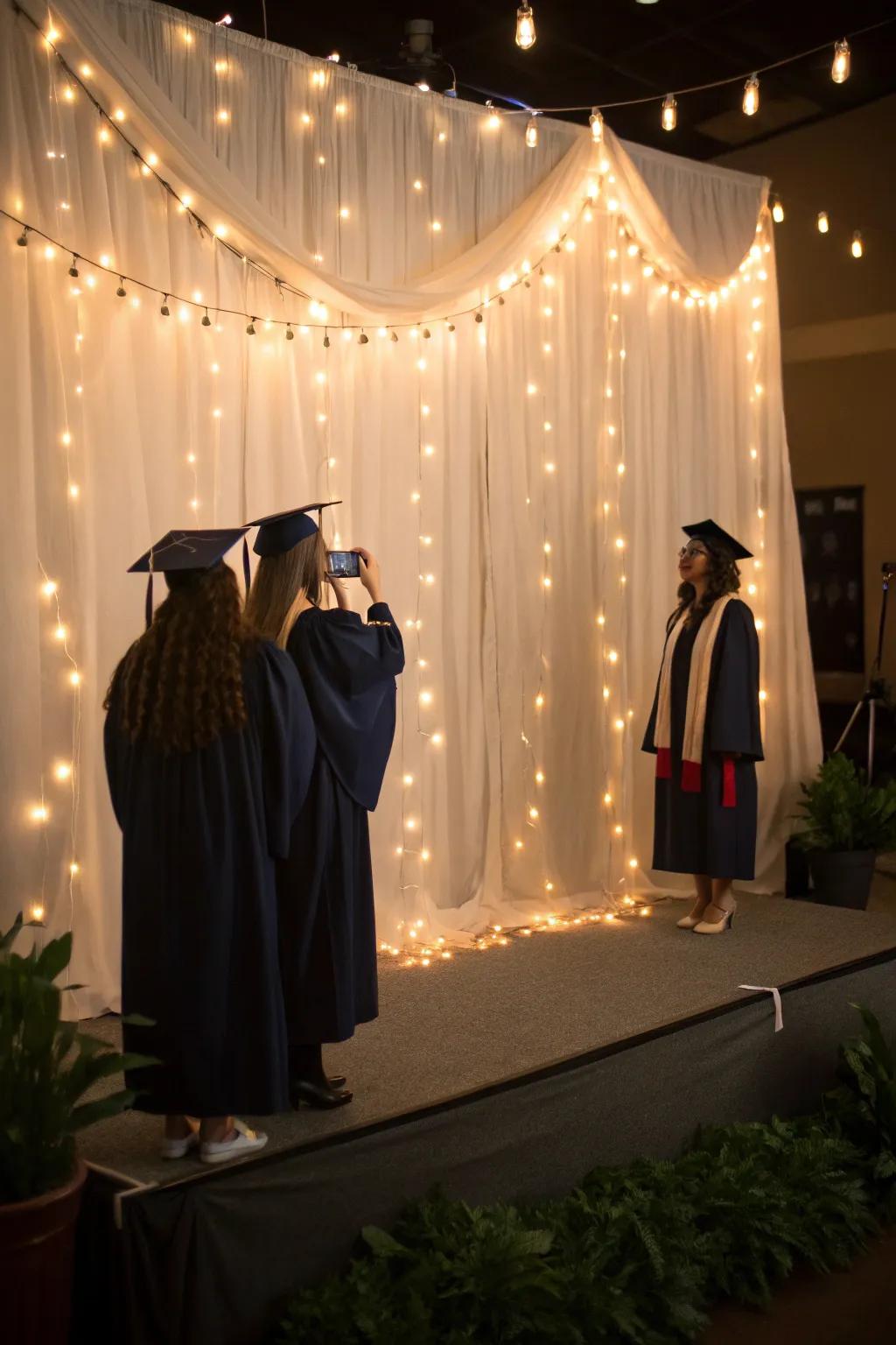 Lighting that completely transforms your backdrop.