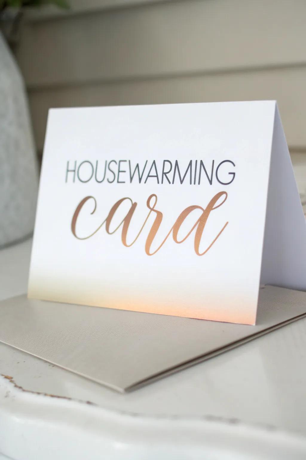 Elegant fonts contribute sophistication