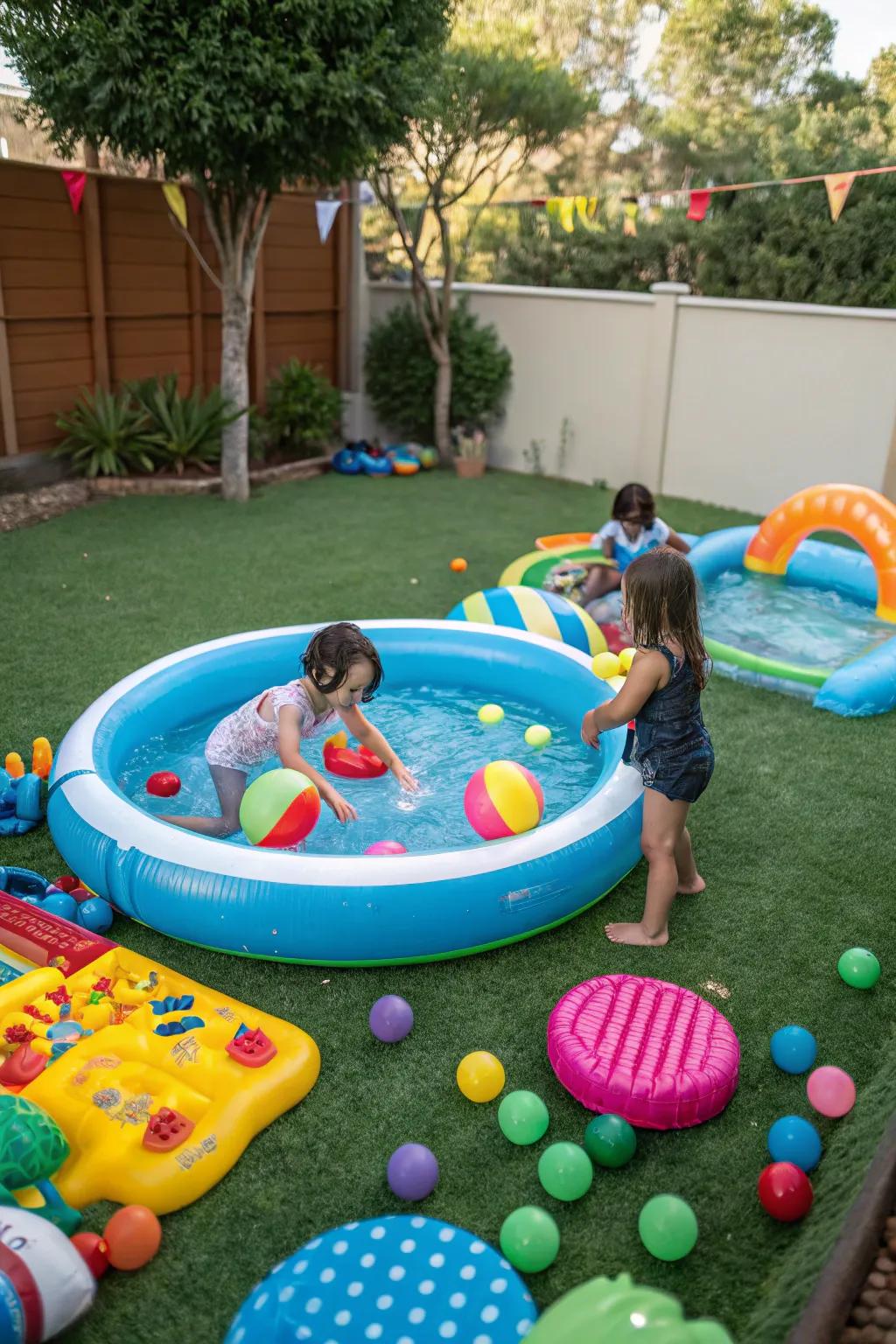 A spirited and captivating oasis crafted for children's enjoyment.