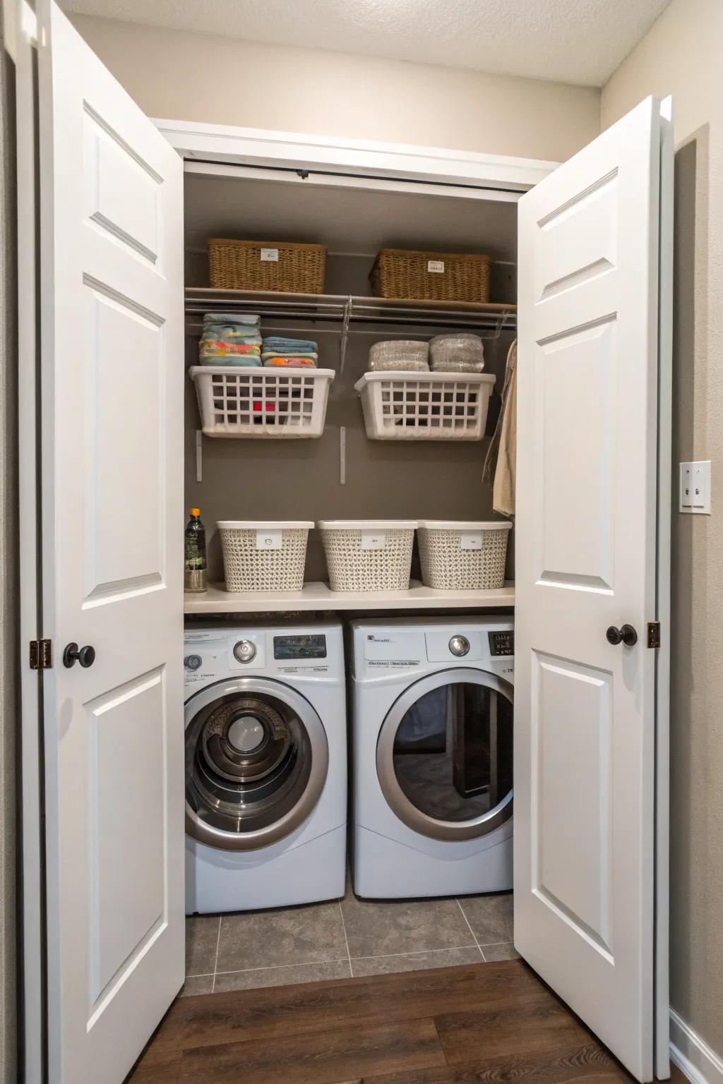 Solid core doors effectively dampen sound, delivering tranquility and silence.