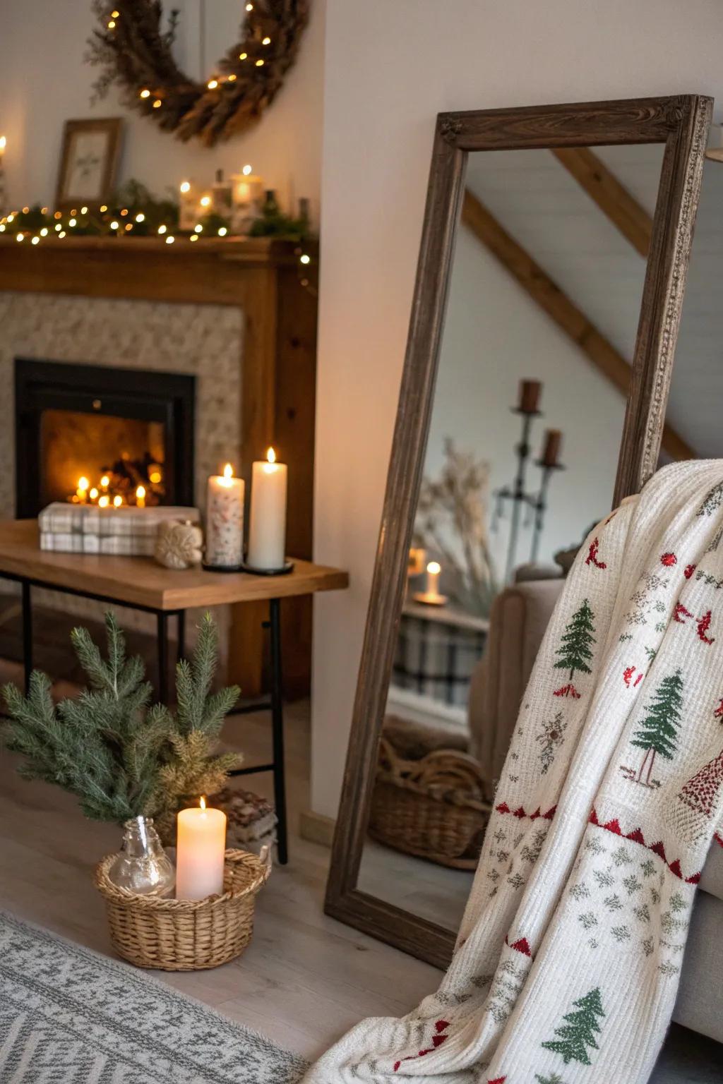 Seasonal patterns sustain your decor's freshness and festivity.