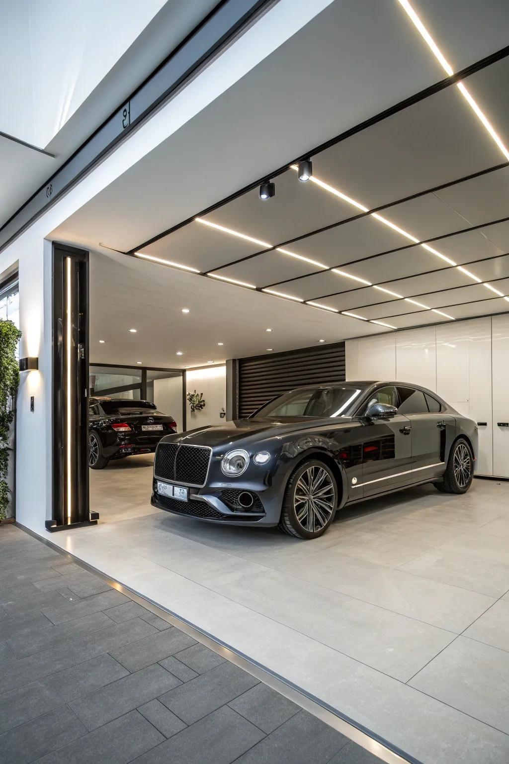 Turn your garage into a spectacular automobile display.