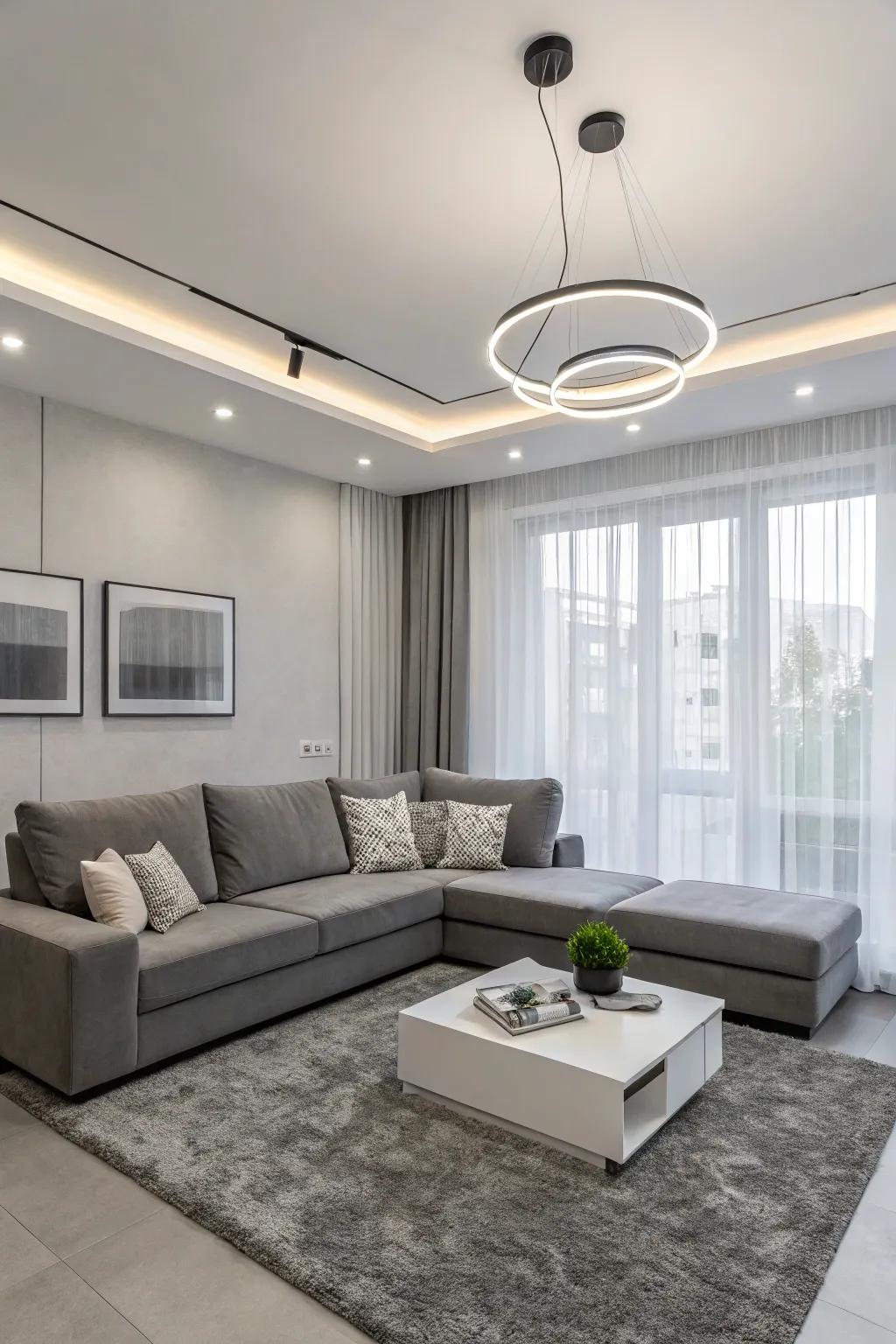 Strategic illumination establishes atmosphere.