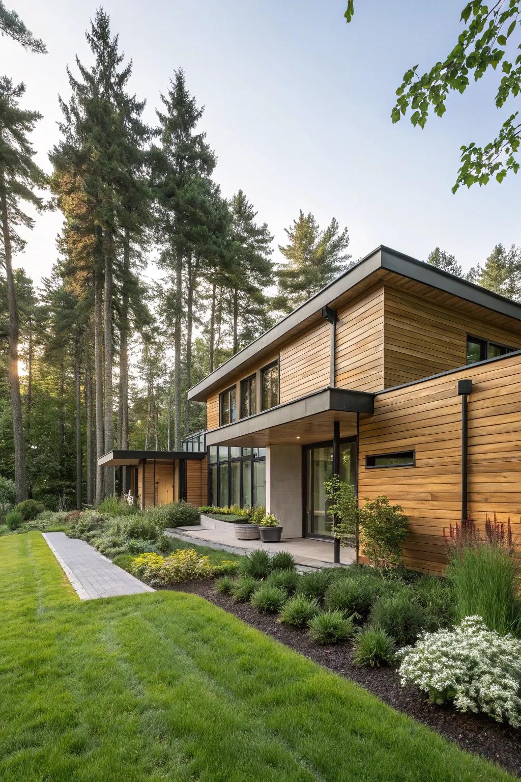 Natural elements infuse your home with warmth and promote sustainability.