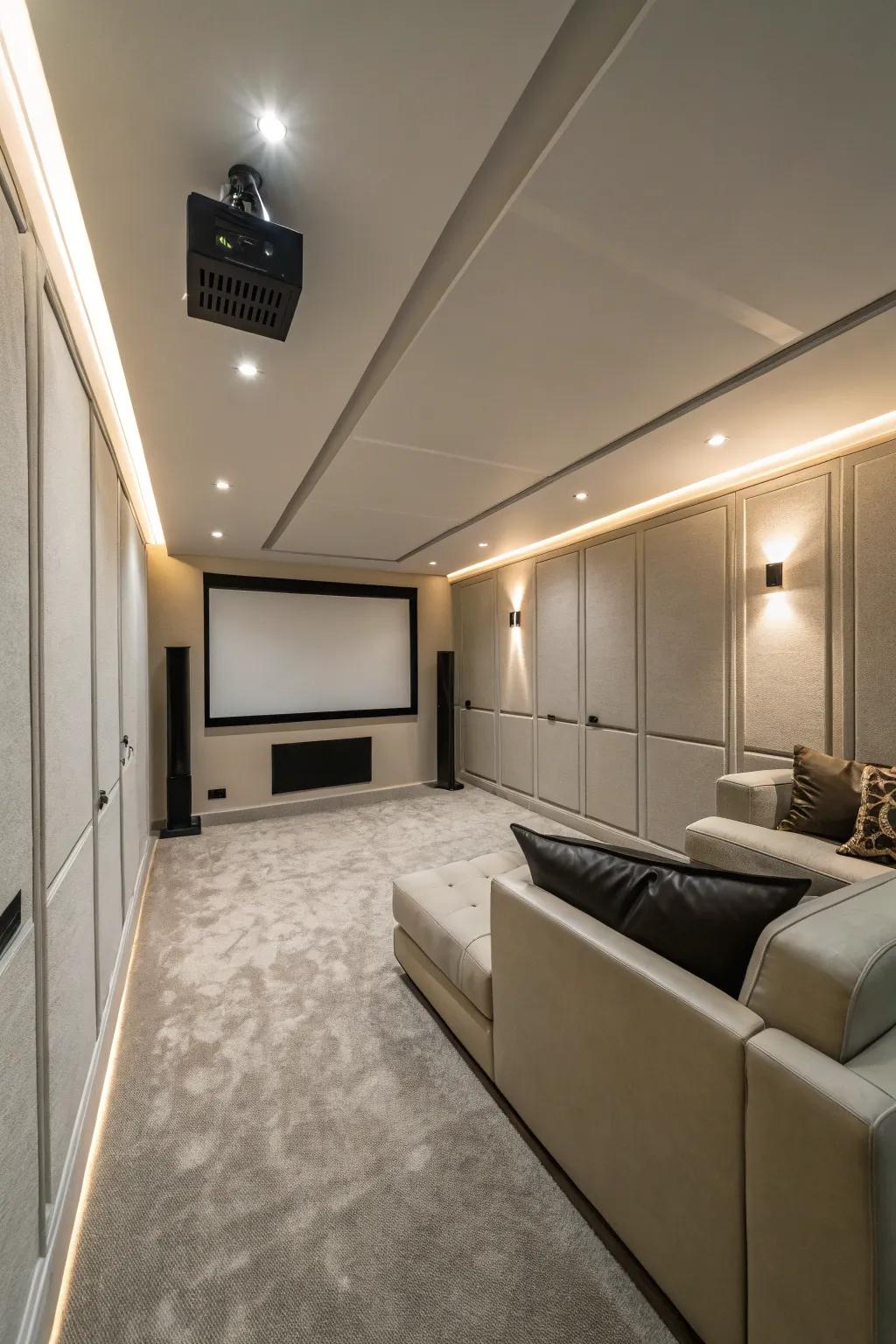 Minimalist design keeps small areas feeling spacious and open.