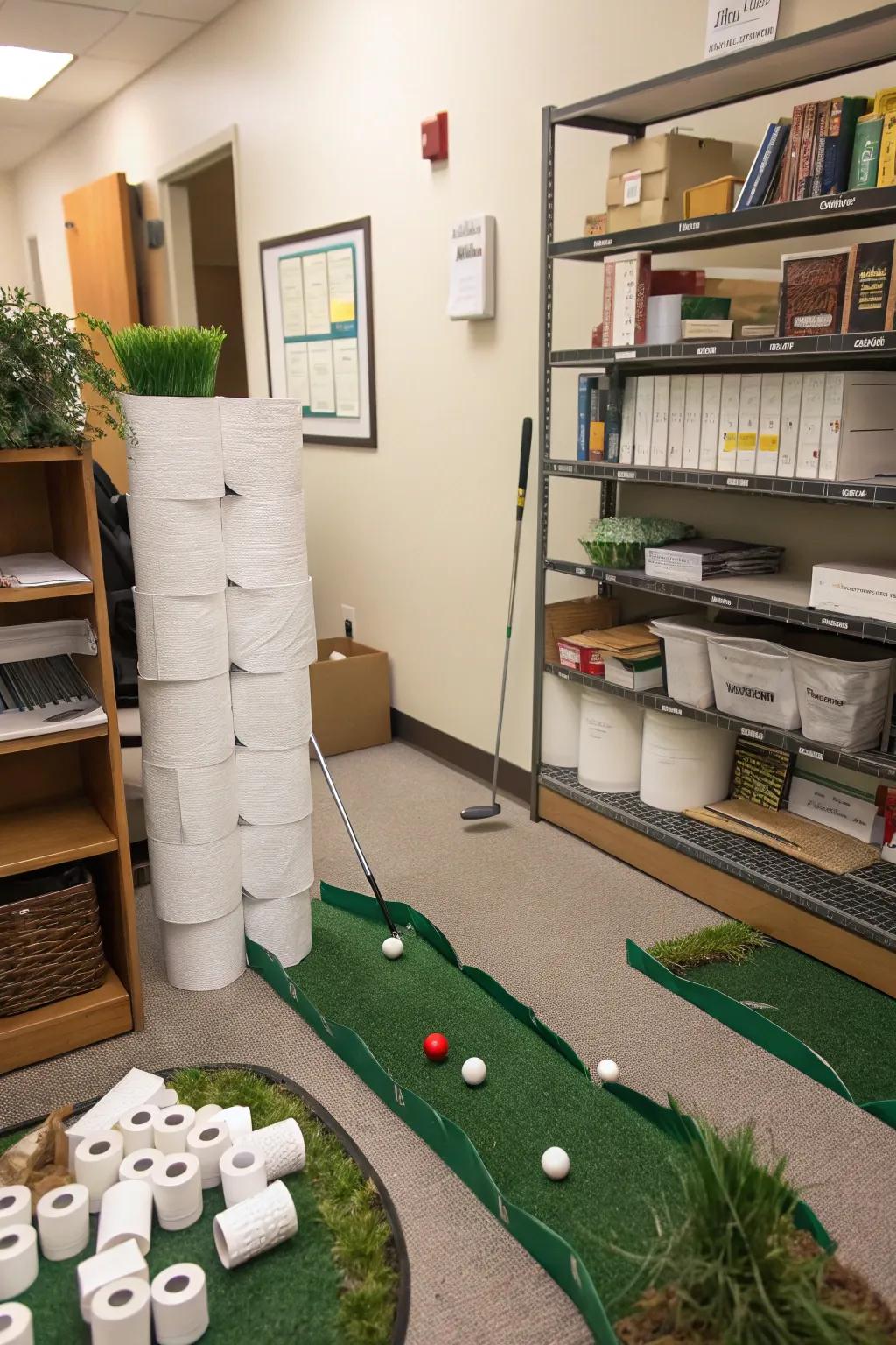 Provision spaces can stun with concealed golf holes.