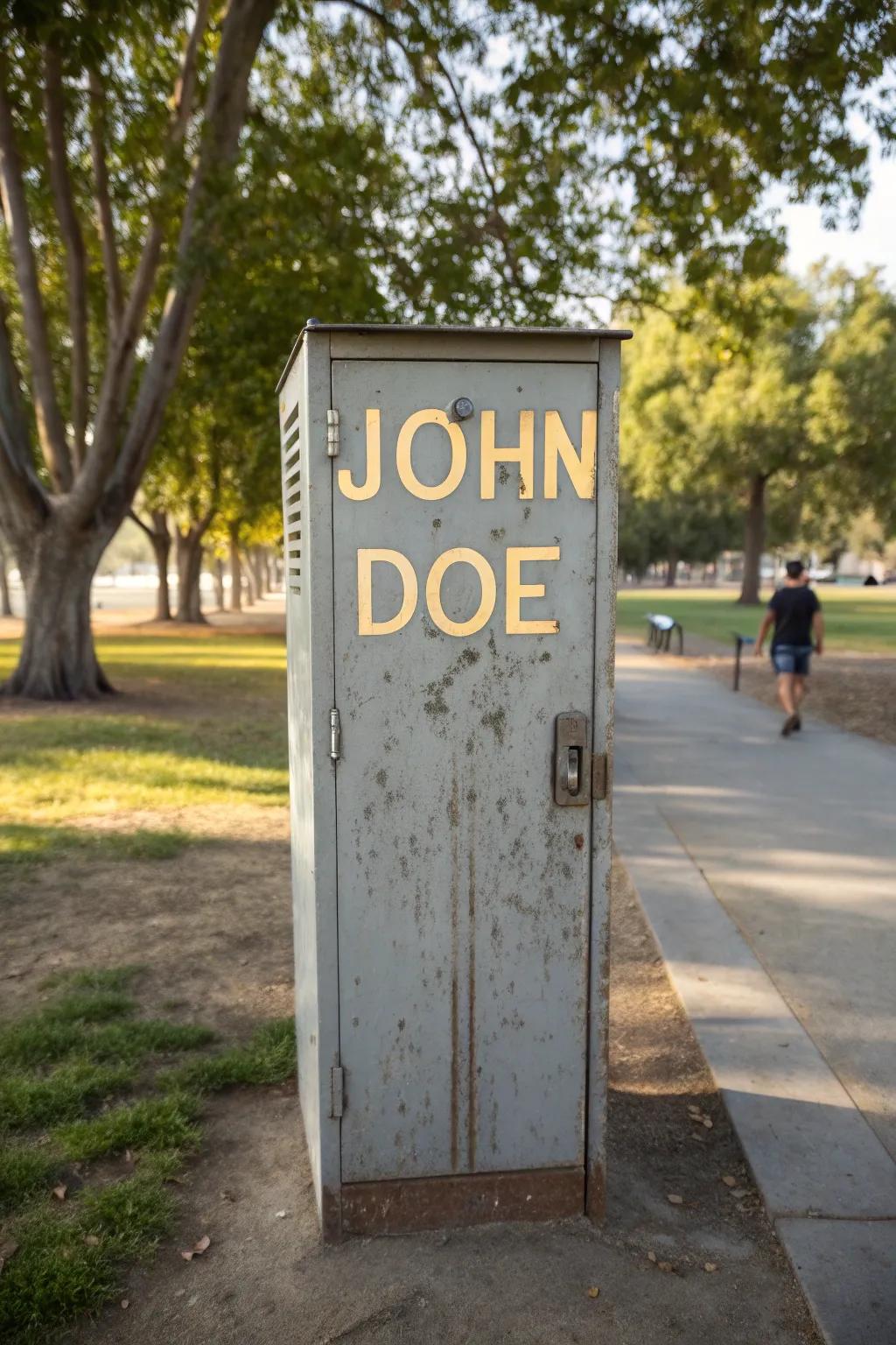 Individualize your environment by using a bespoke identity board.