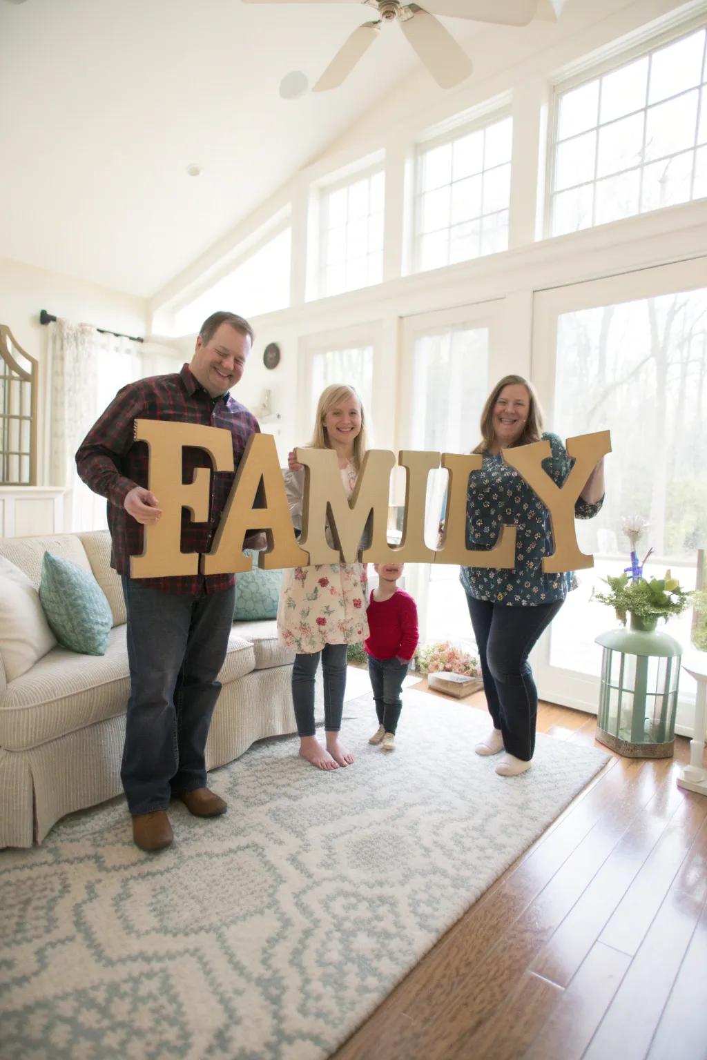 Personalize your photoshoot through enjoyable and meaningful emblem supports.