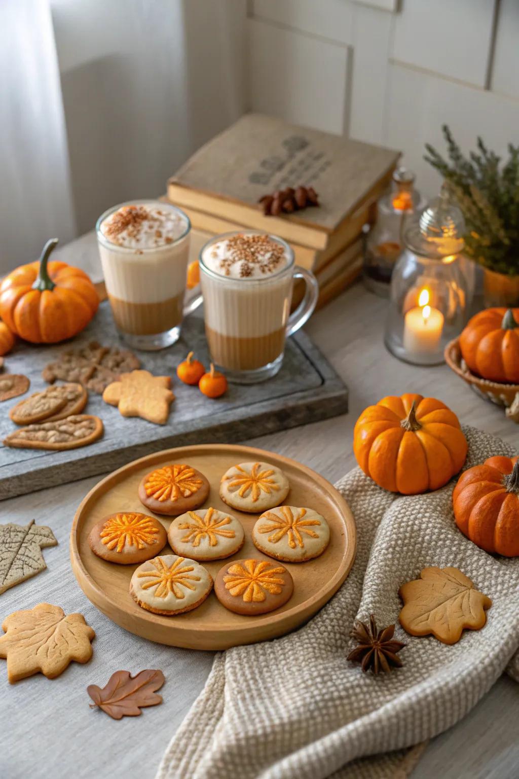 Scrumptious pumpkin treats to please your guests.