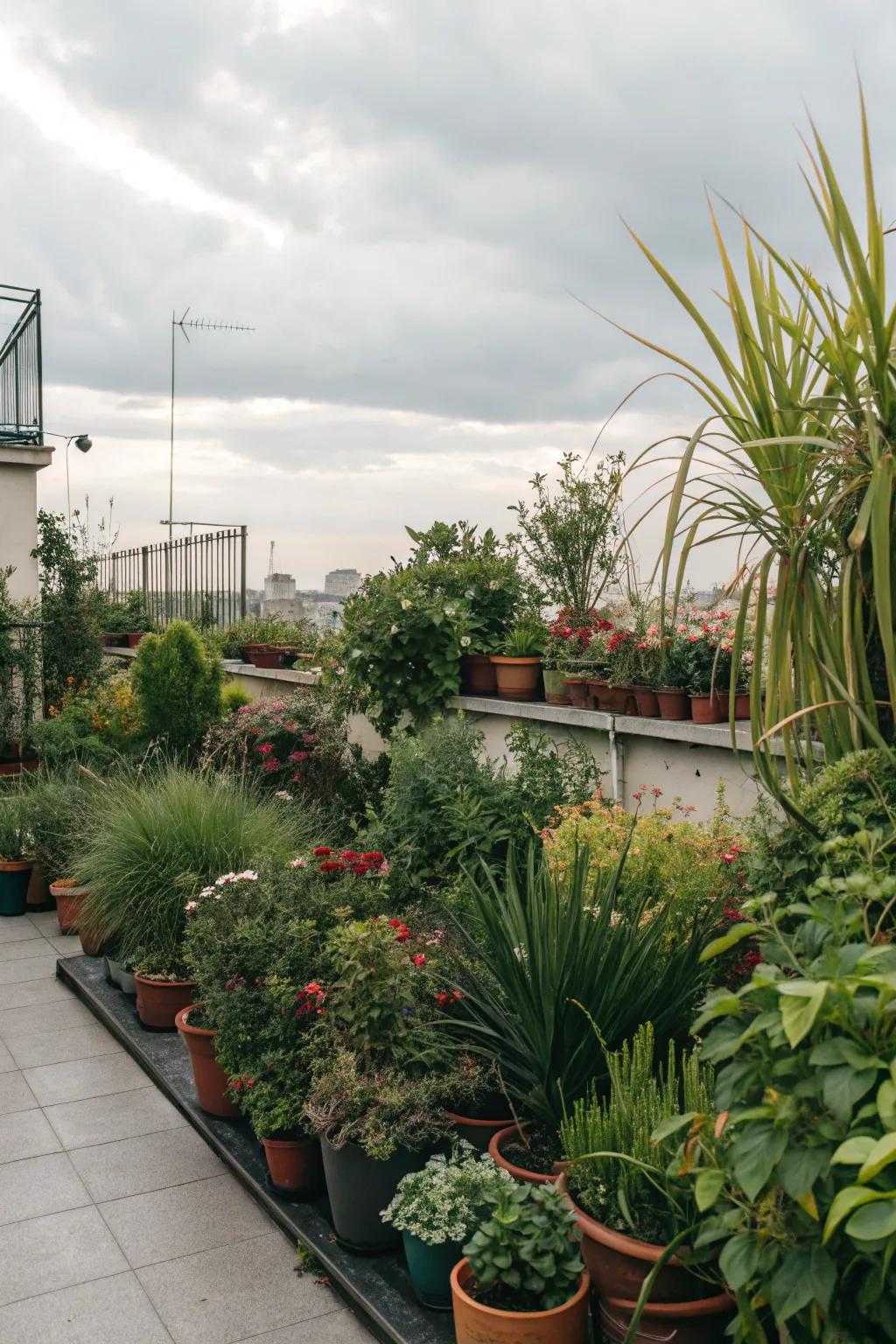 Revamp your rooftop with a touch of nature.