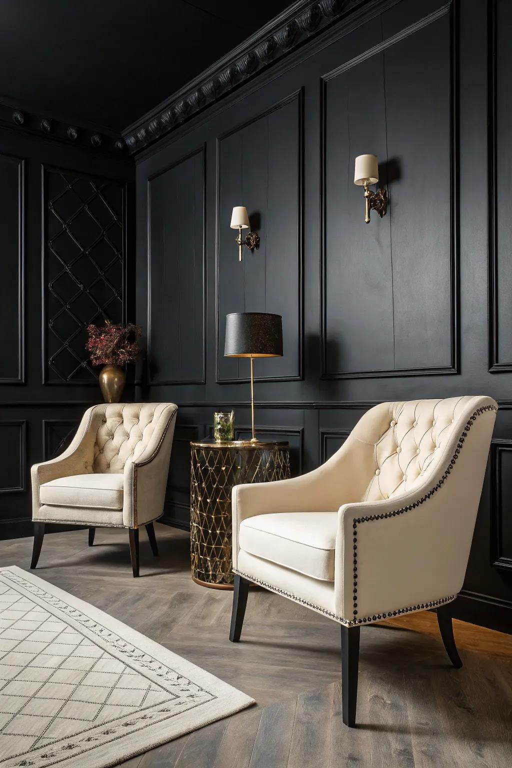 Contrast motifs contribute drama and visual appeal.