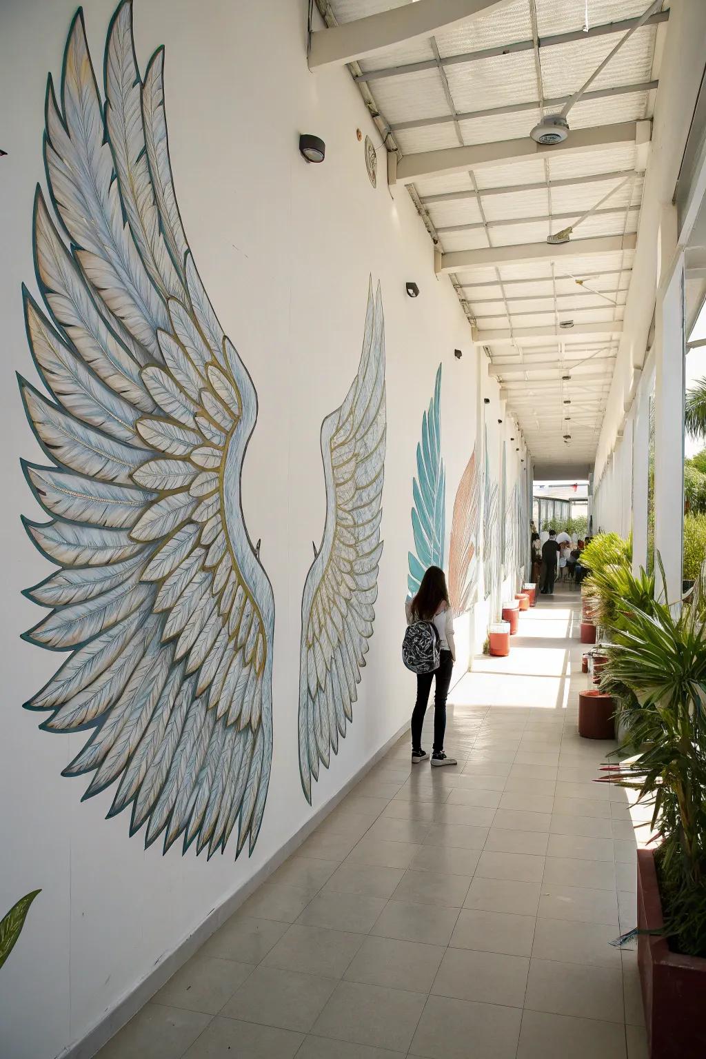 Interactive artistic installations inject charm into your photos.