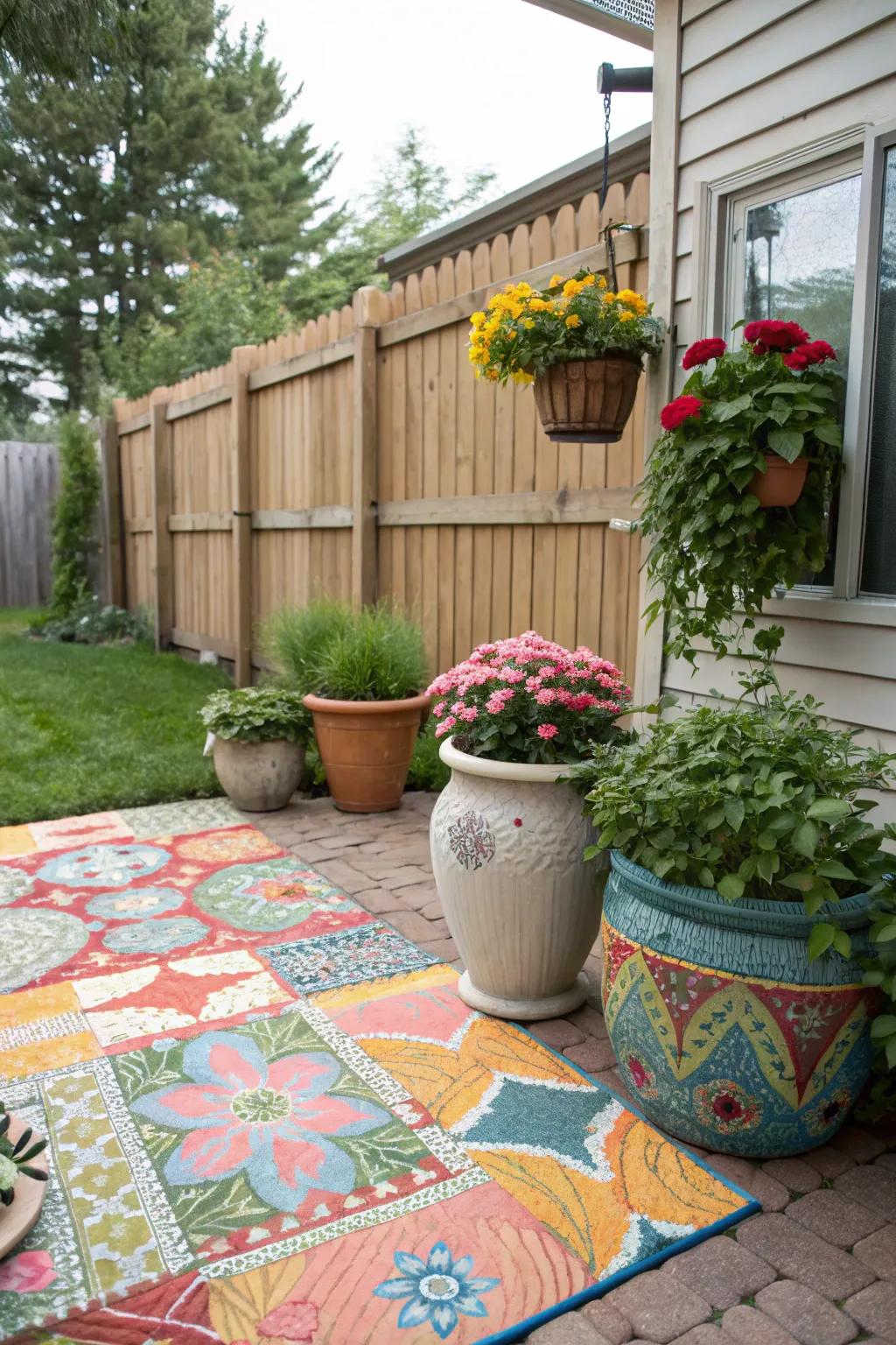 Ornamental embellishments add a personal nuance to your backyard.