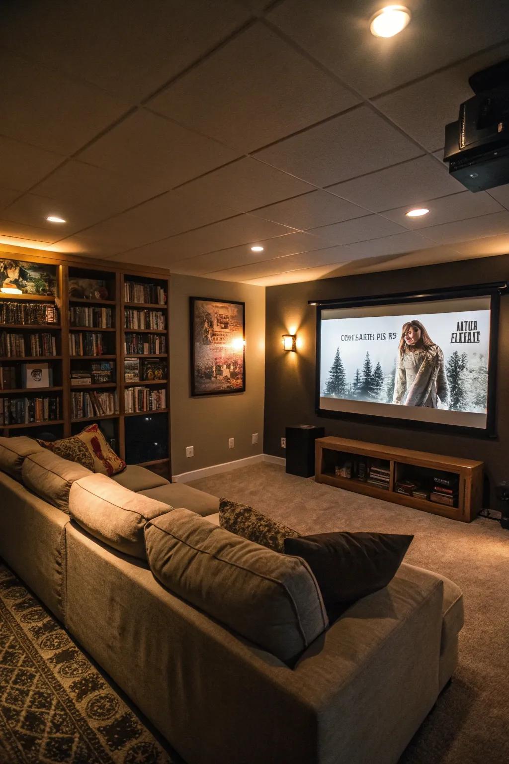 Craft the ultimate film viewing ambiance through adaptable lights.